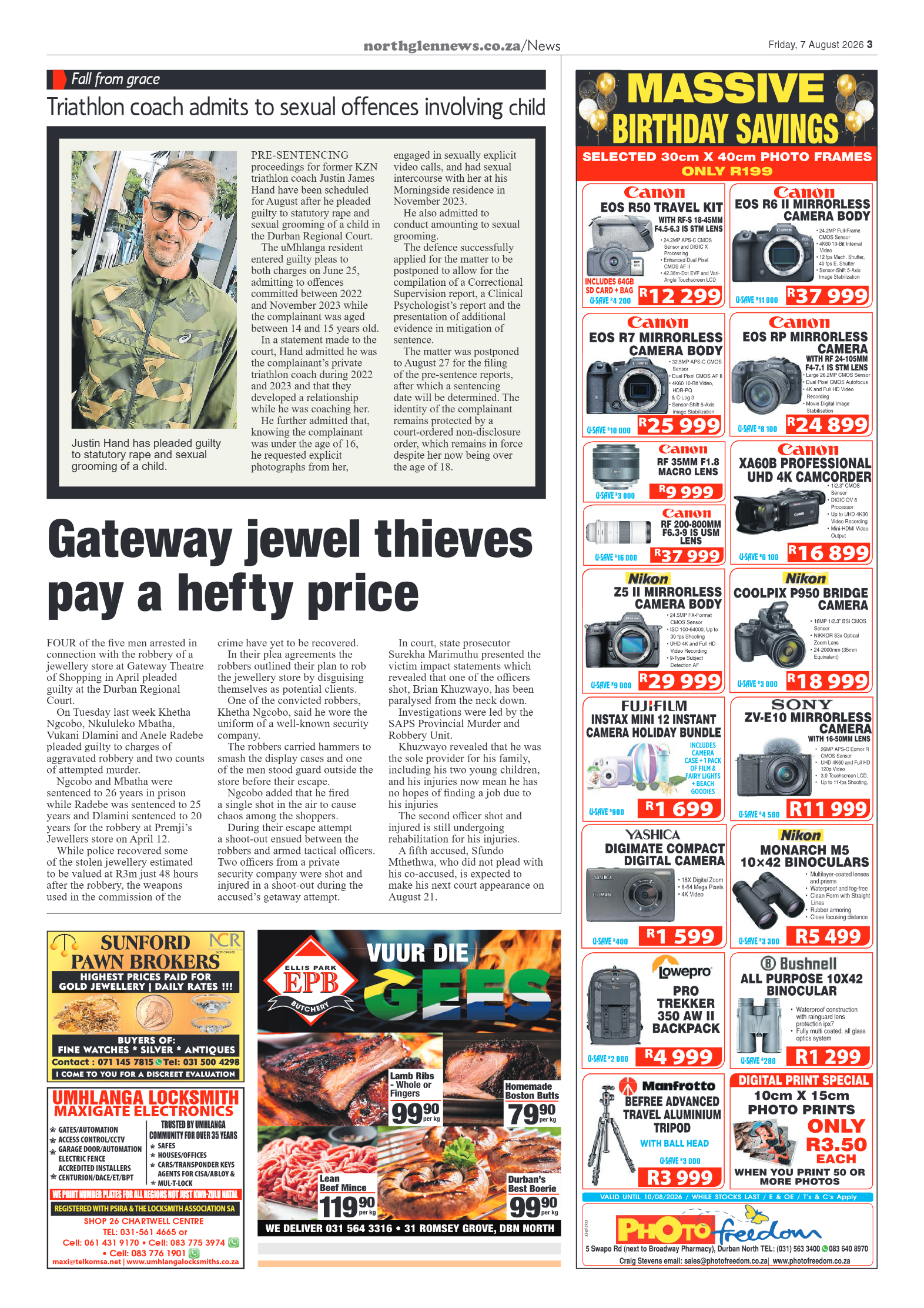 Northglen News 07 August 2026 page 3