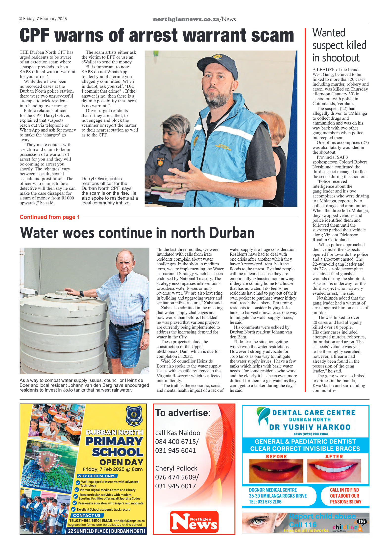 Northglen News 07 February 2025 page 2