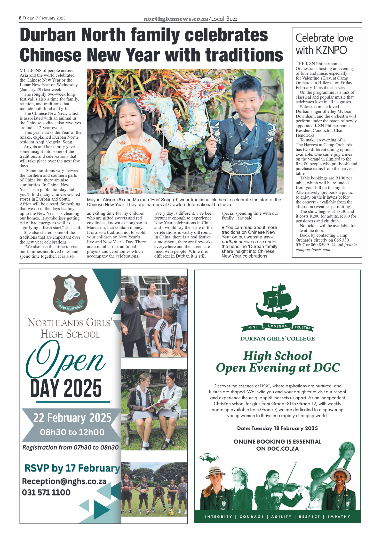 Northglen News 07 February 2025 page 8