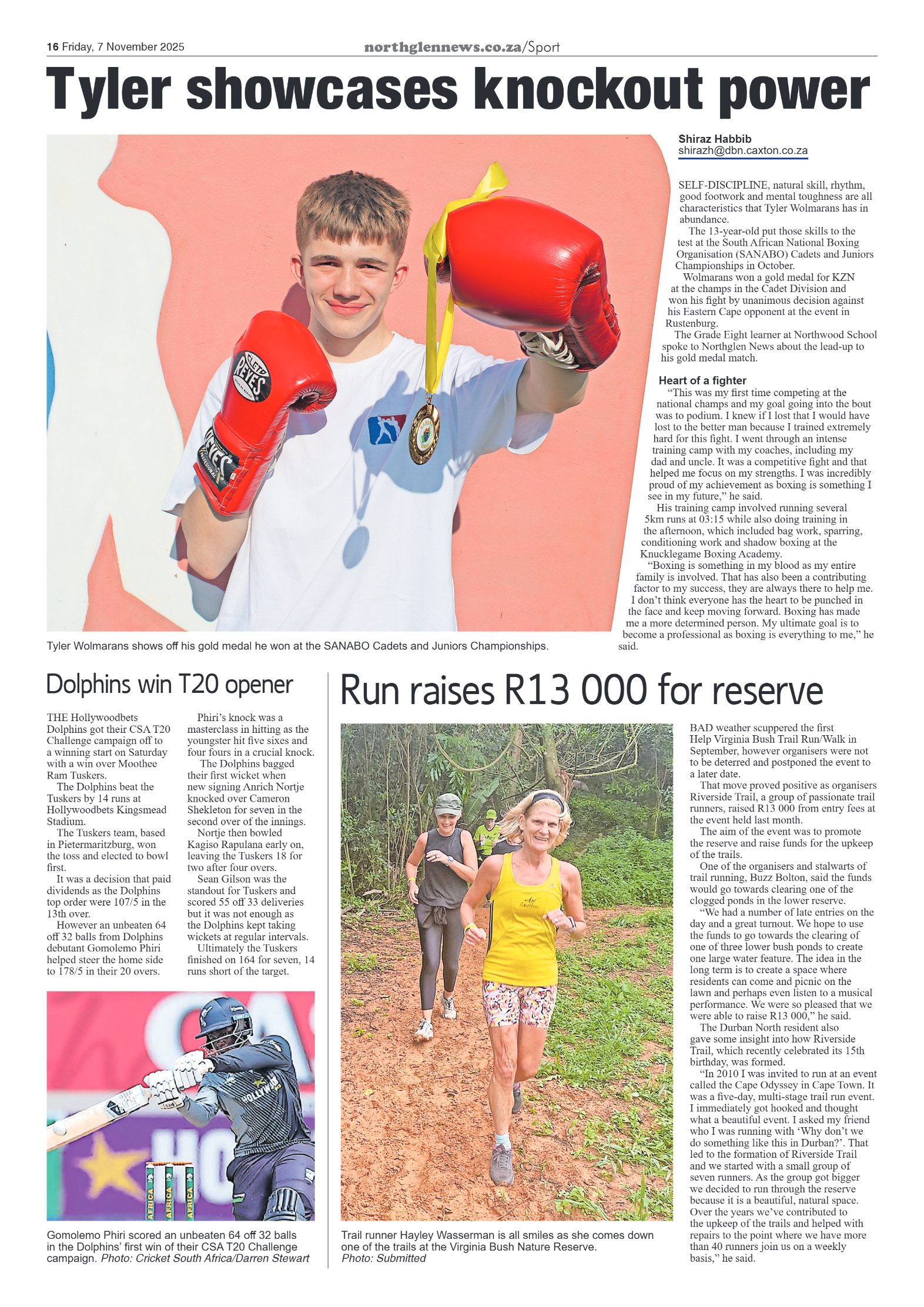 Northglen News 07 November 2025 page 16