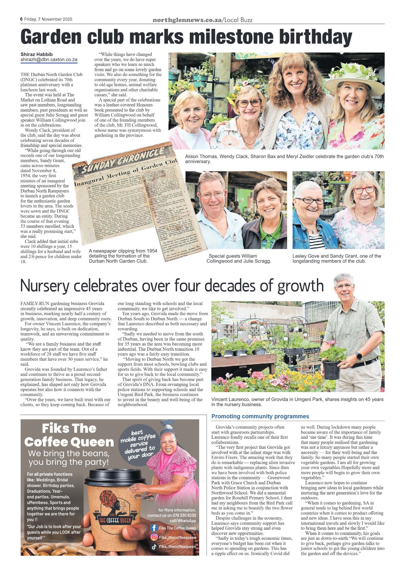 Northglen News 07 November 2025 page 6