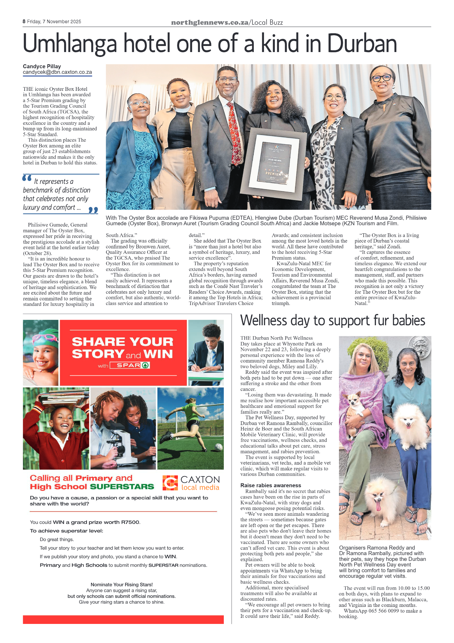 Northglen News 07 November 2025 page 8