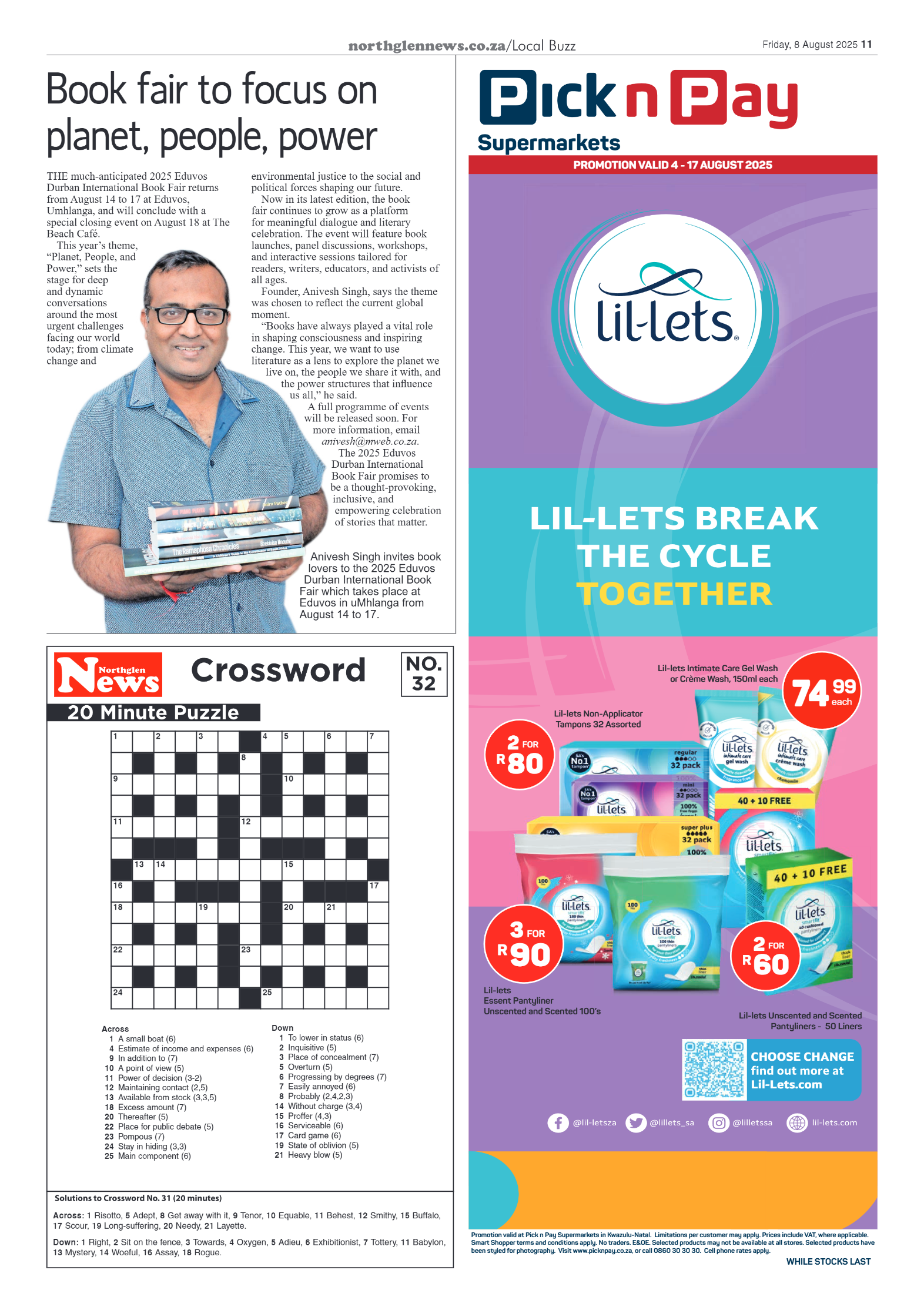 Northglen News 08 August 2025 page 11