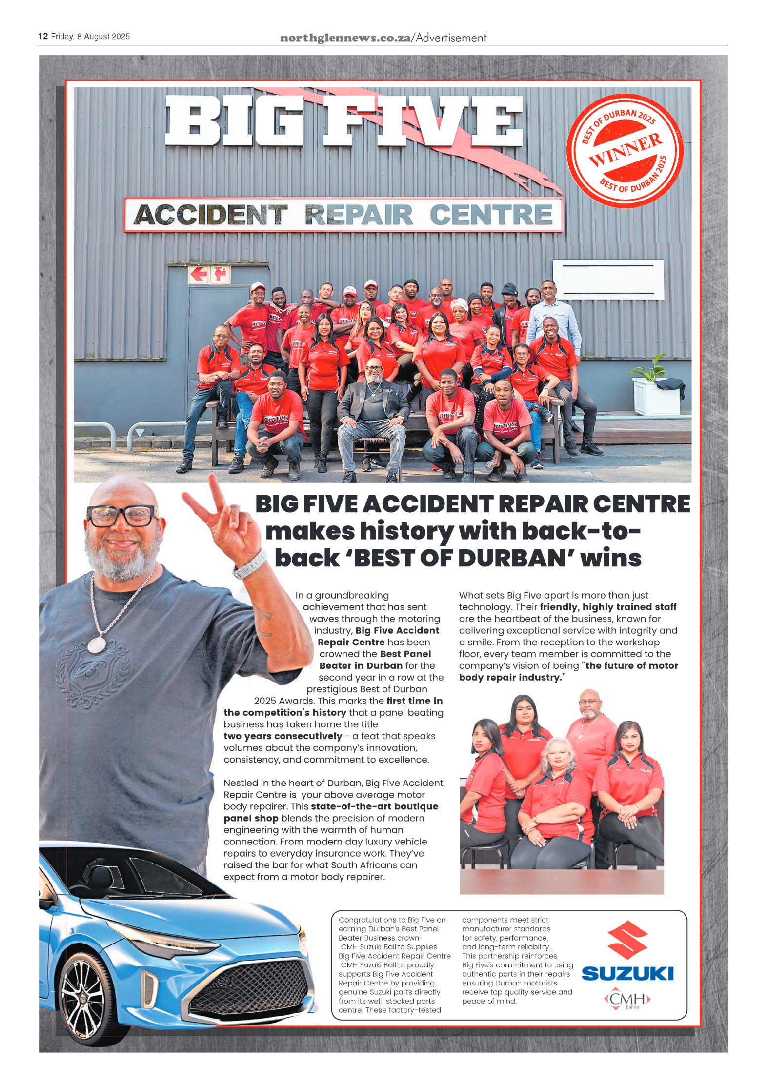 Northglen News 08 August 2025 page 12