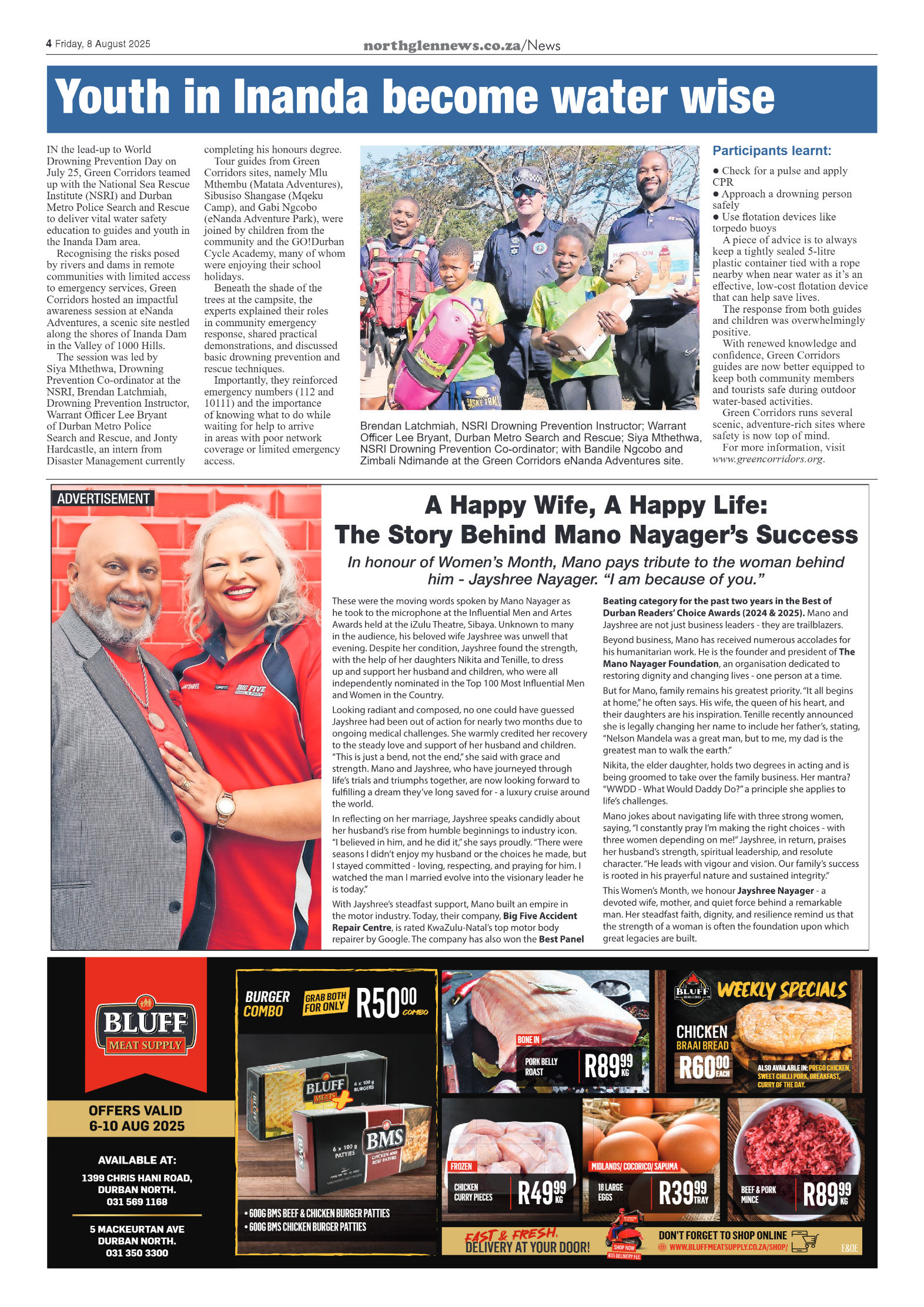 Northglen News 08 August 2025 page 4