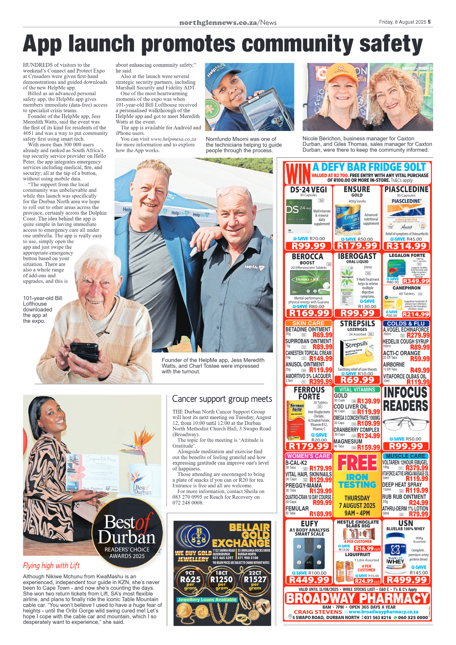 Northglen News 08 August 2025 page 5