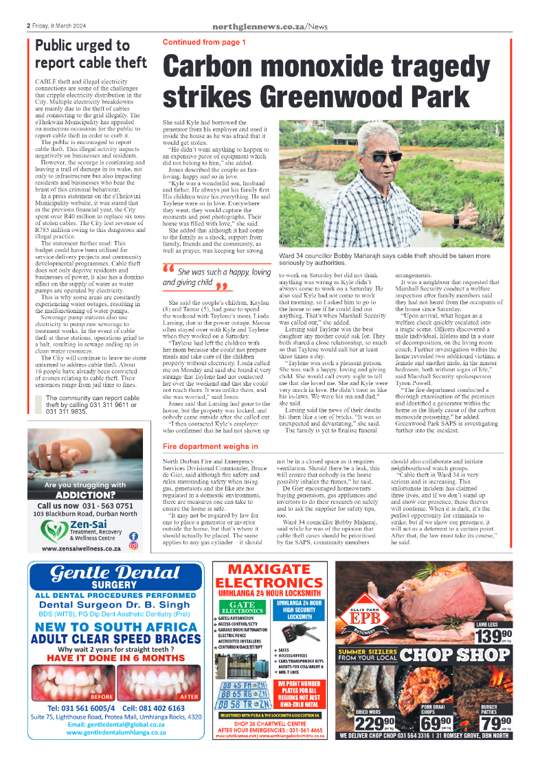 Northglen News 08 March 2024 page 2