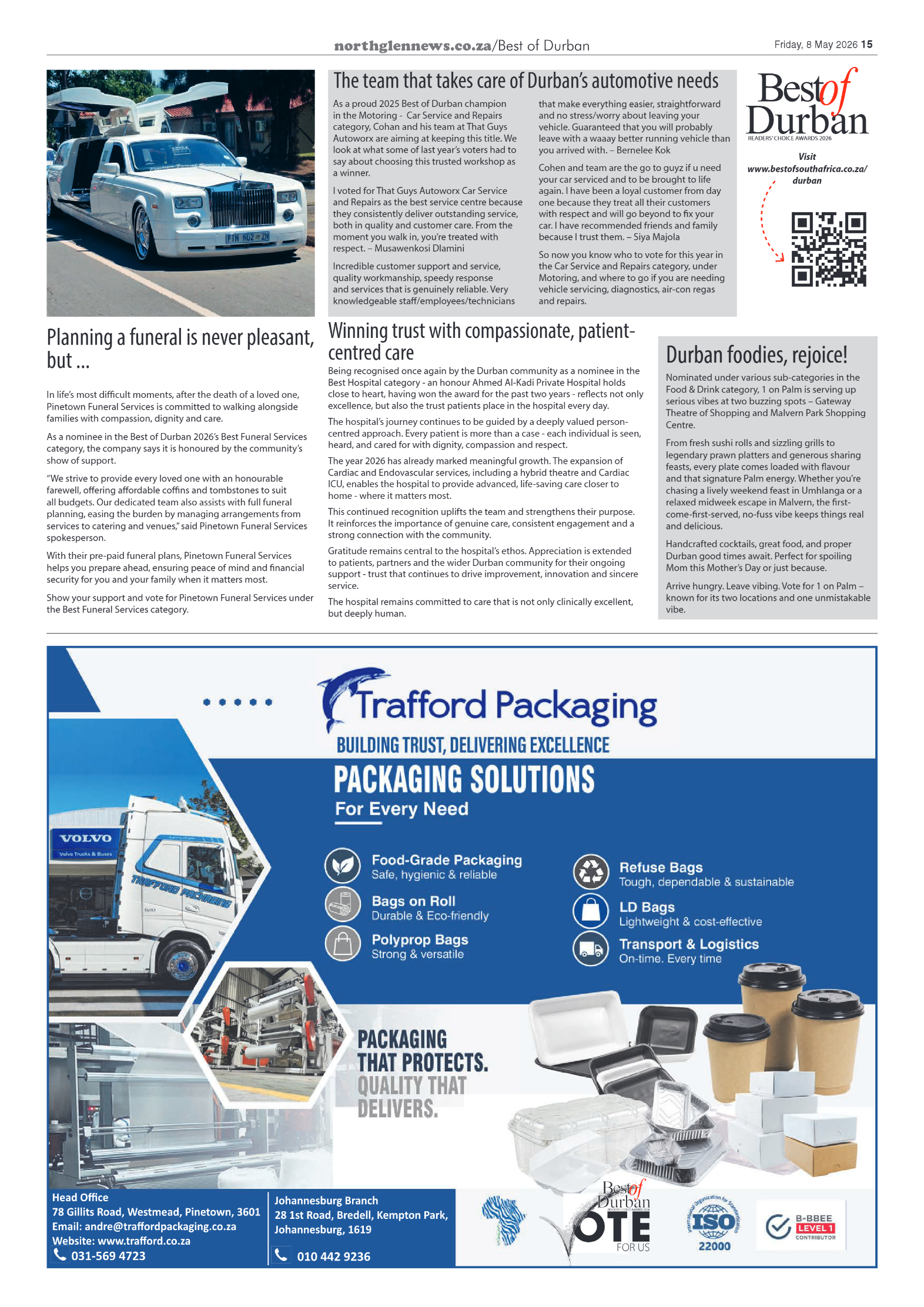 Northglen News 08 May 2026 page 15