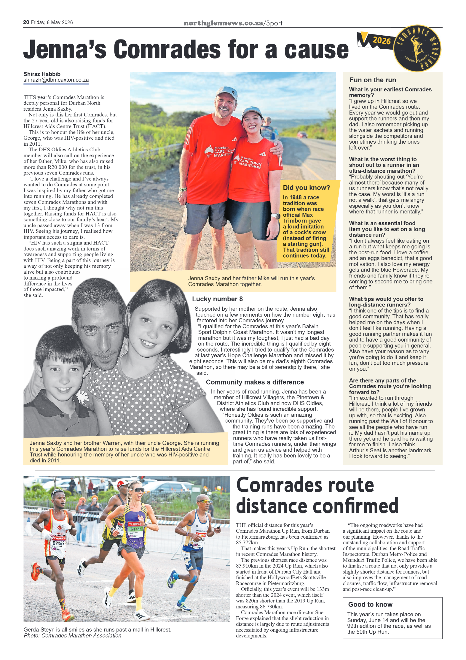 Northglen News 08 May 2026 page 20