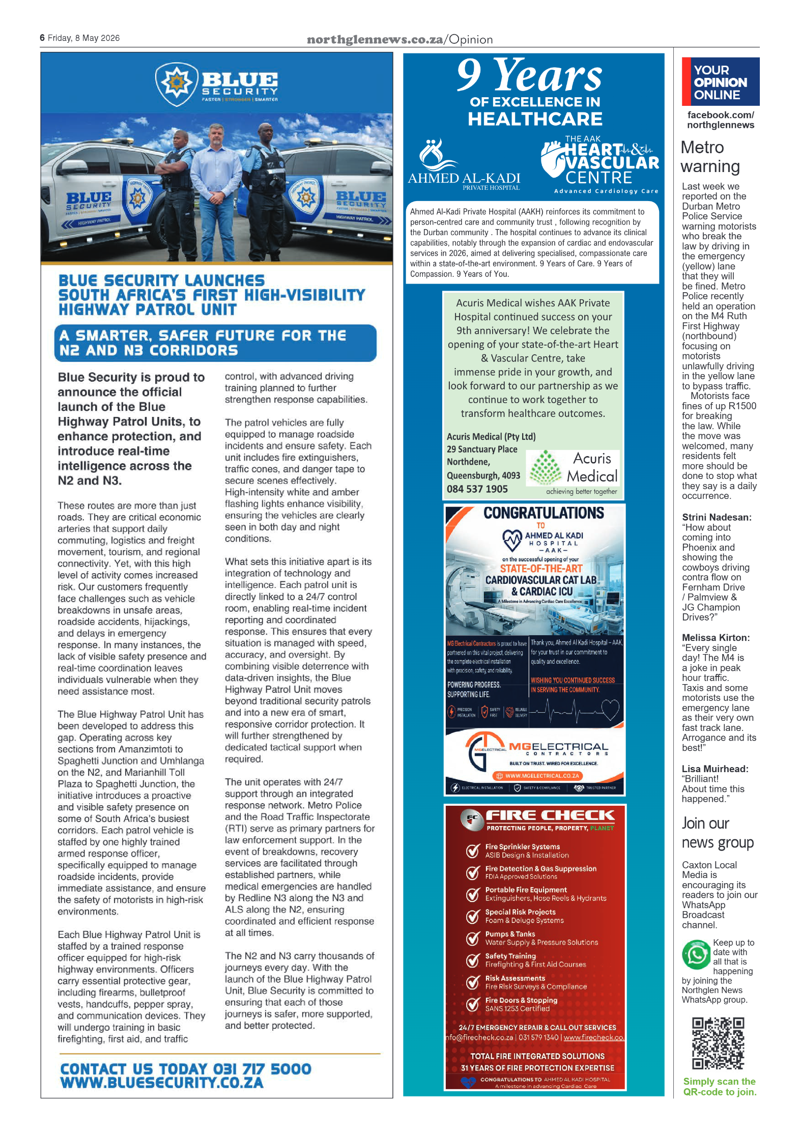 Northglen News 08 May 2026 page 6