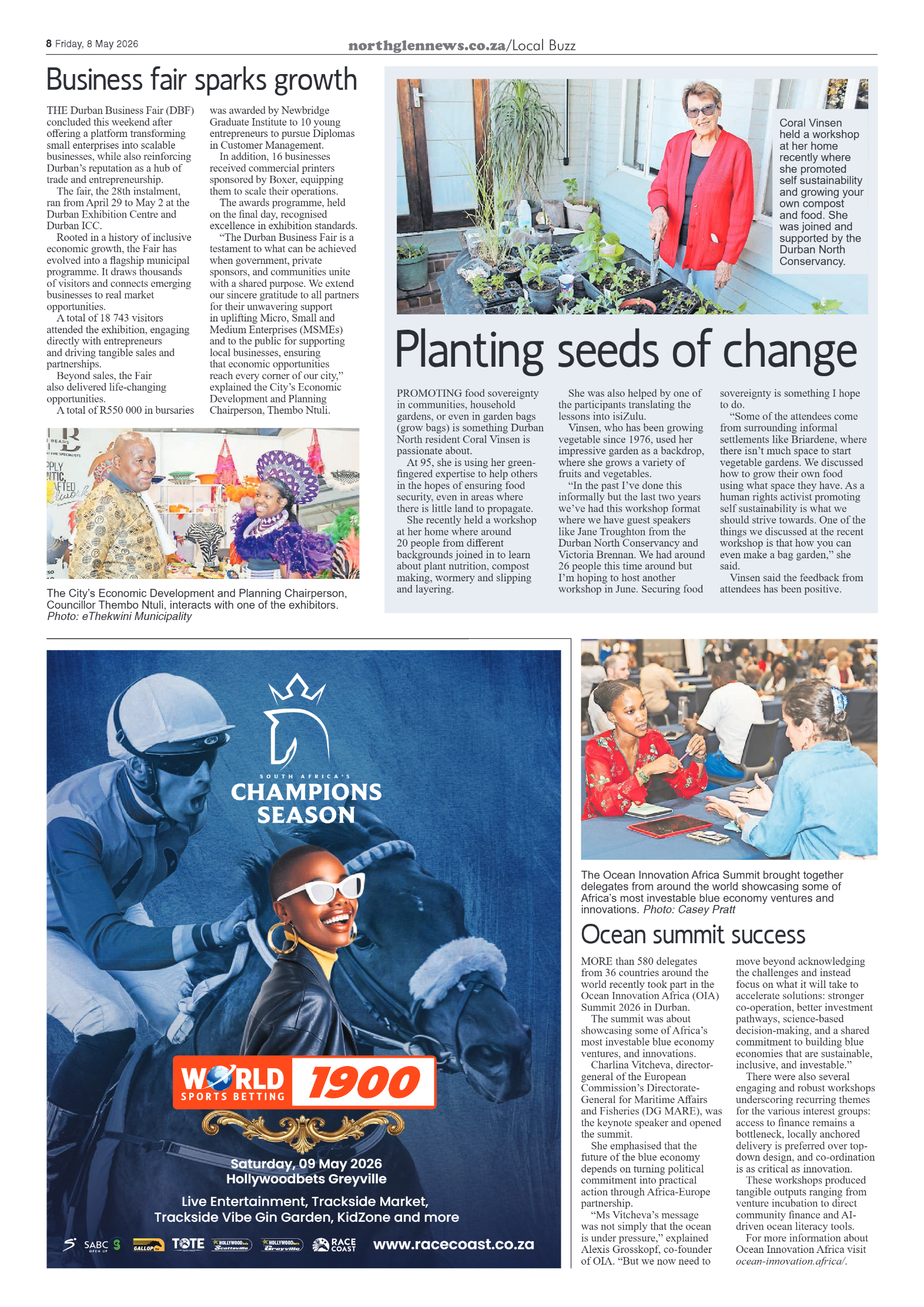 Northglen News 08 May 2026 page 8