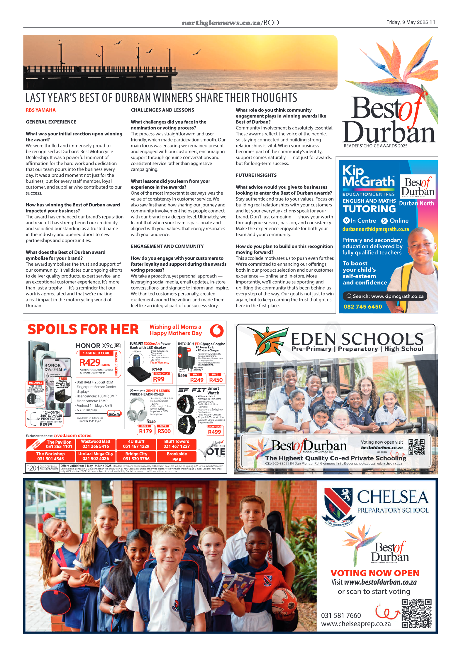 Northglen News 09 May 2025 page 11