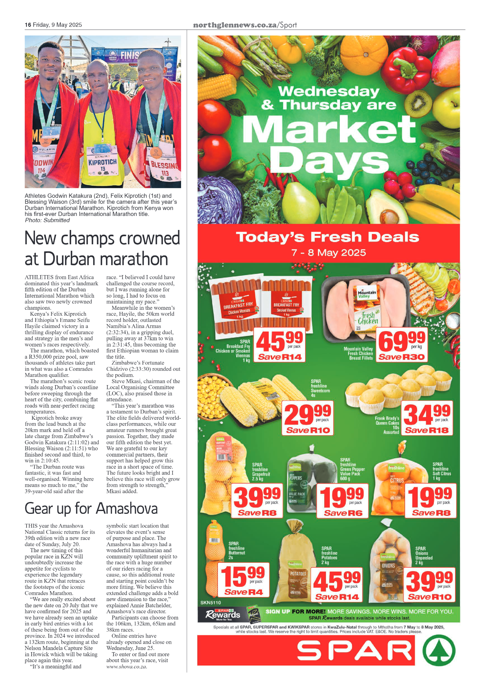 Northglen News 09 May 2025 page 16