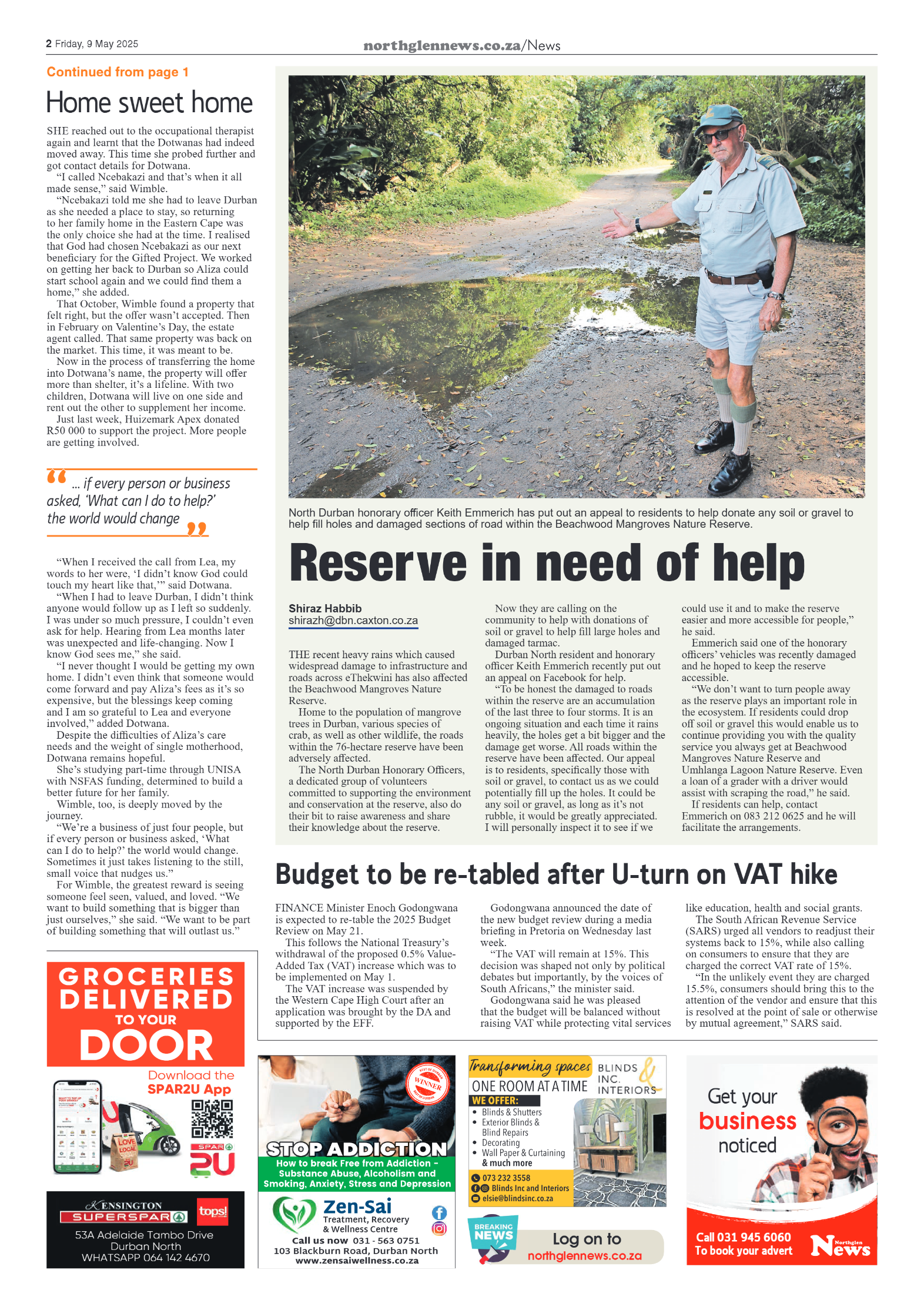 Northglen News 09 May 2025 page 2