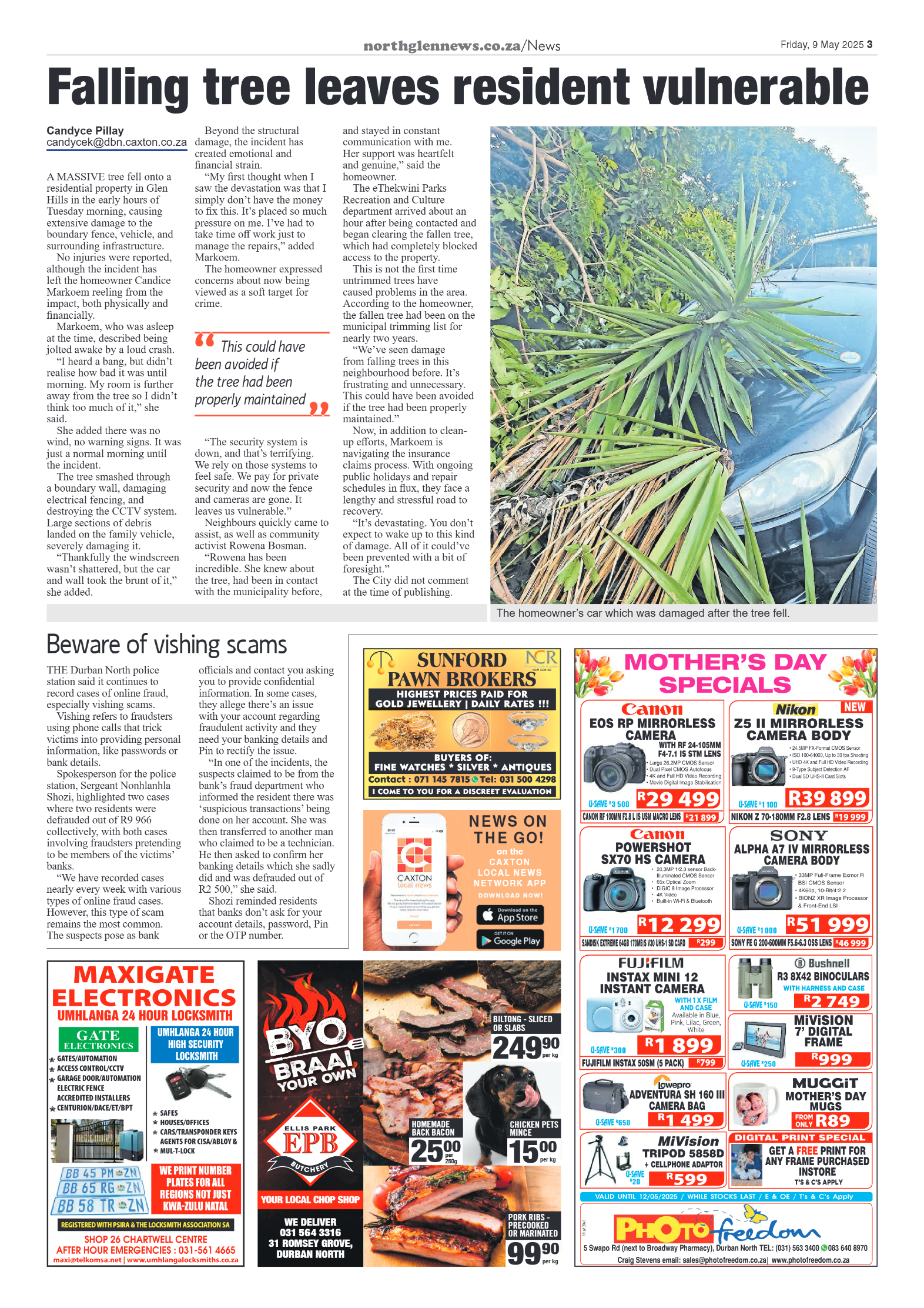 Northglen News 09 May 2025 page 3