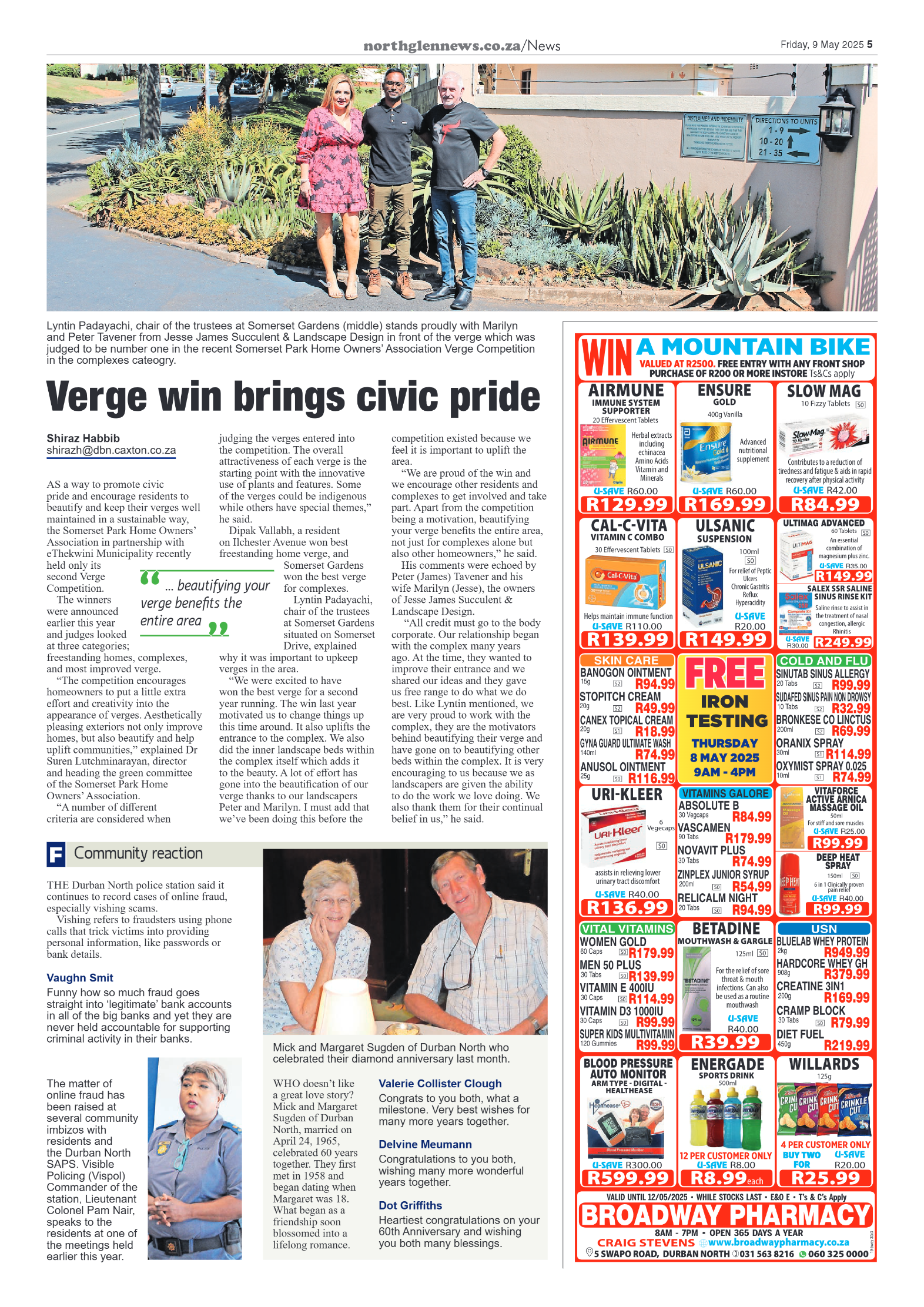 Northglen News 09 May 2025 page 5