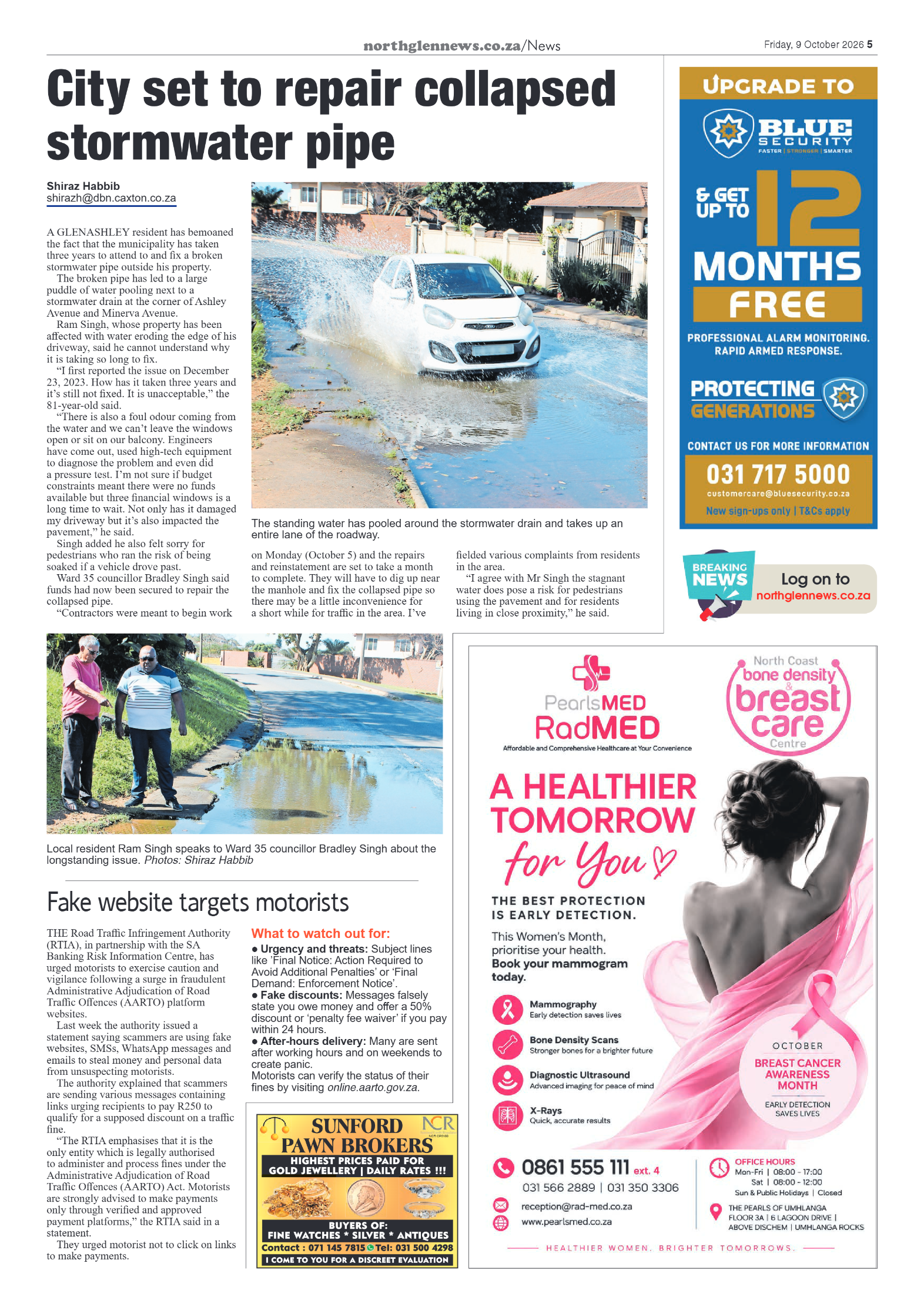 Northglen News 09 October 2026 page 5