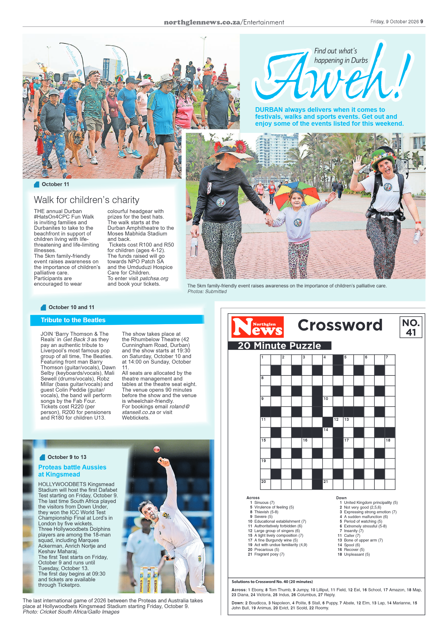 Northglen News 09 October 2026 page 9