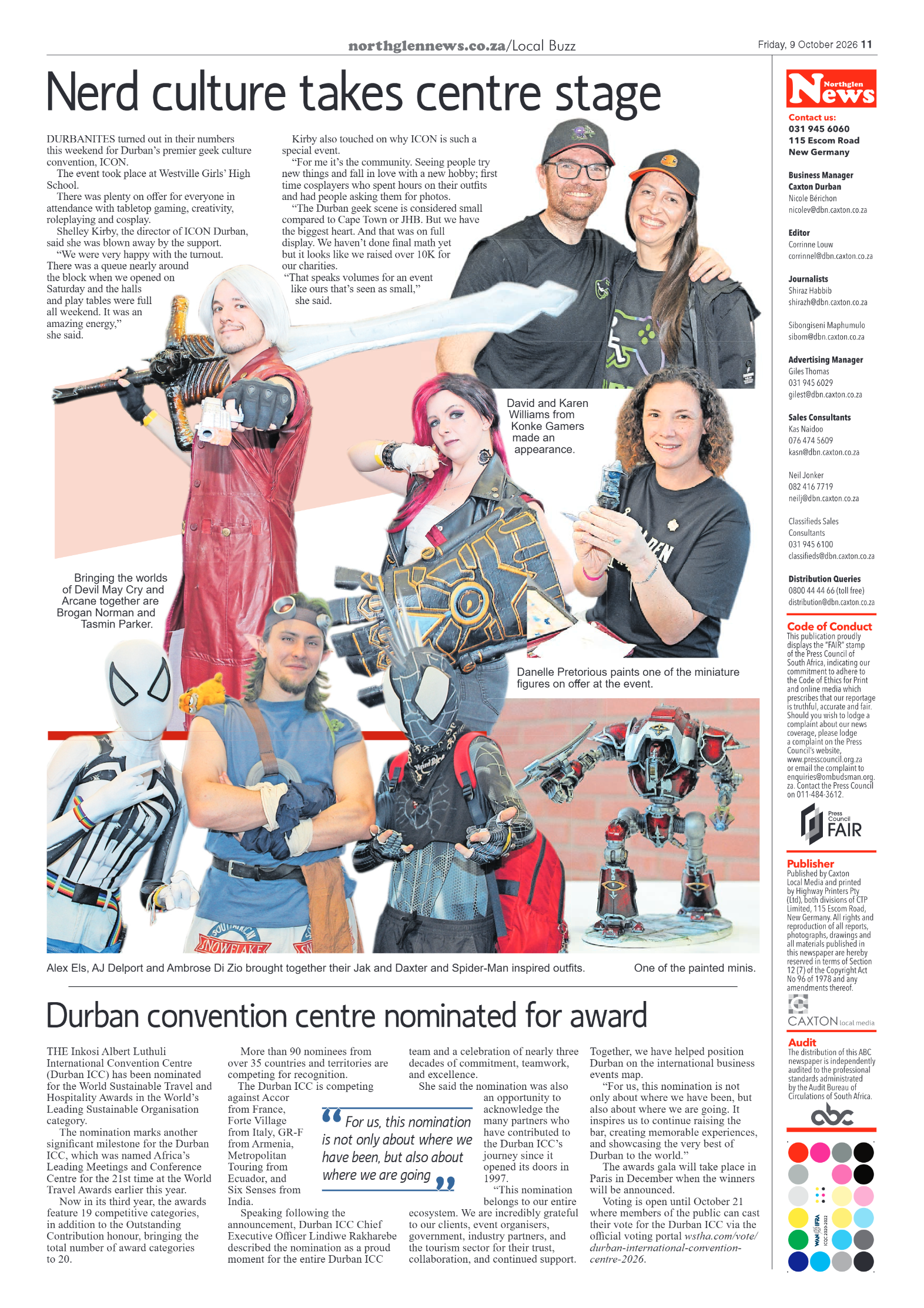 Northglen News 09 October 2026 page 11