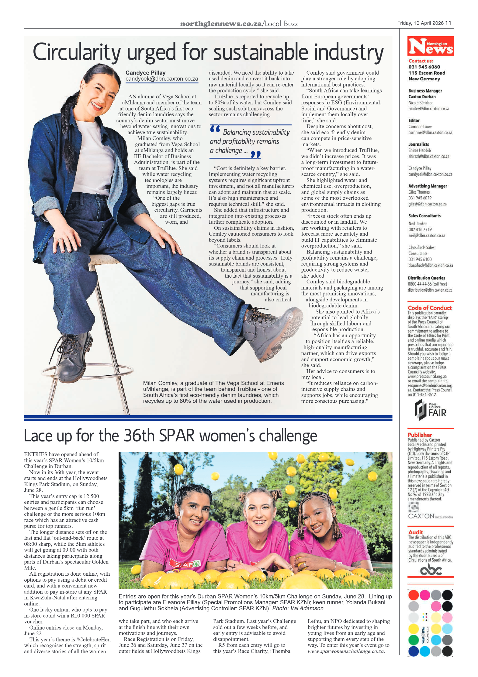 Northglen News 10 April 2026 page 11