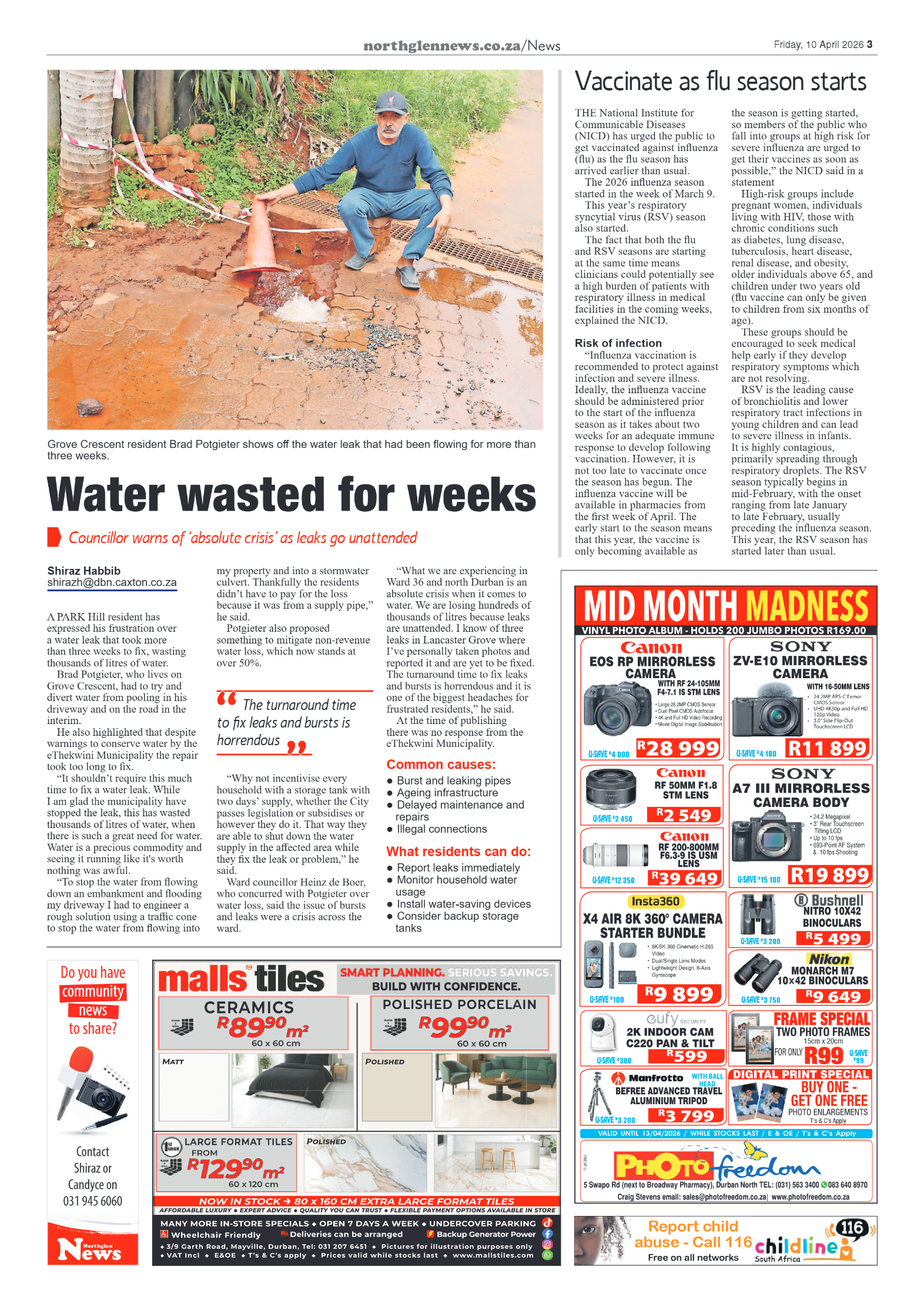 Northglen News 10 April 2026 page 3
