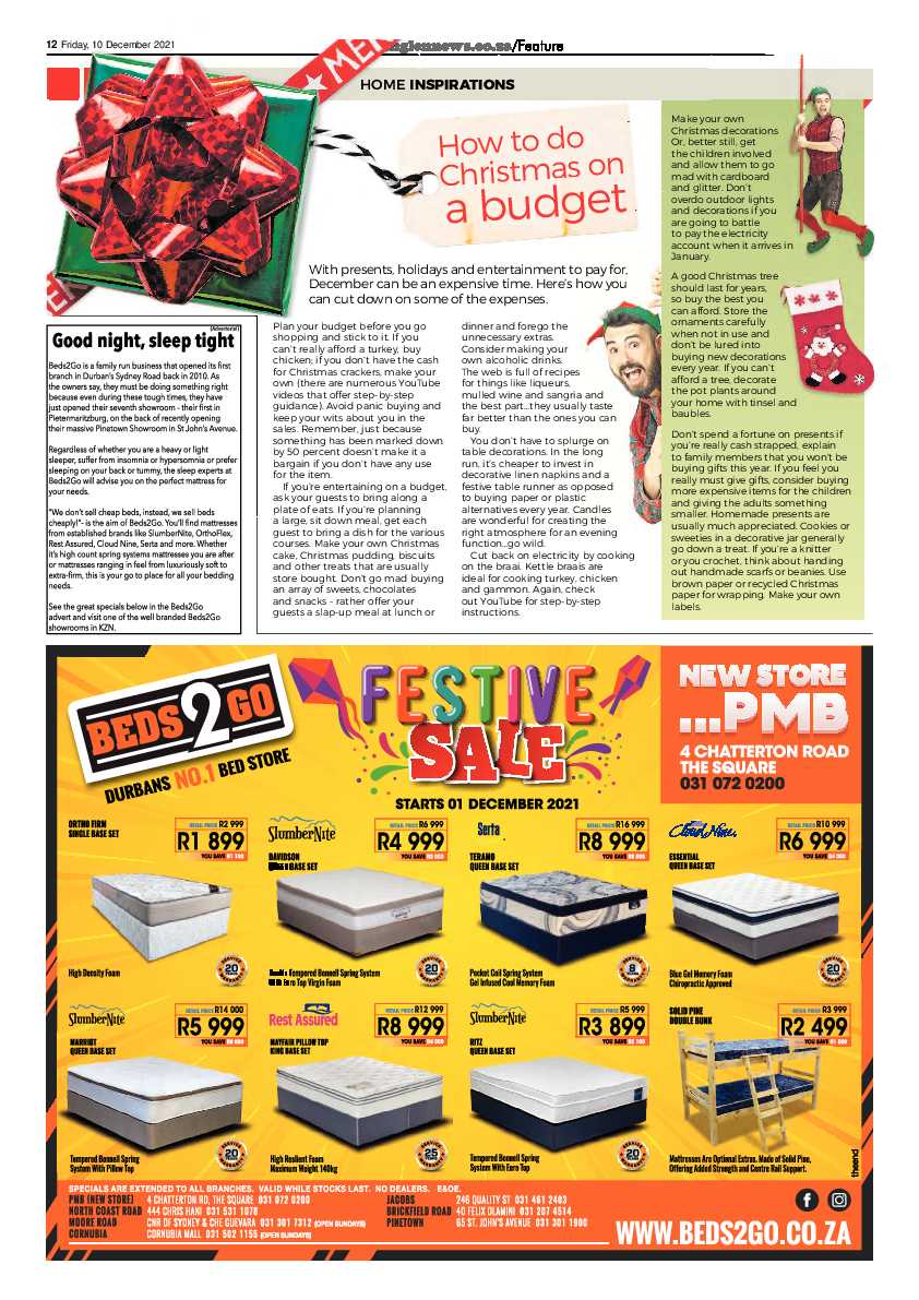 Northglen News 10 December 2021 page 12