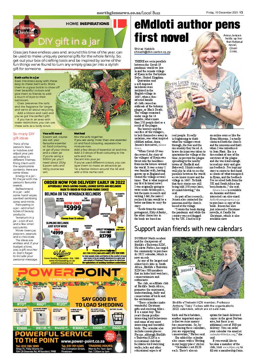 Northglen News 10 December 2021 page 13