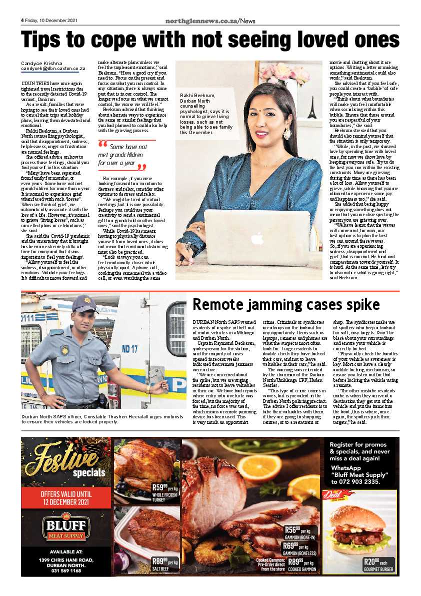 Northglen News 10 December 2021 page 4