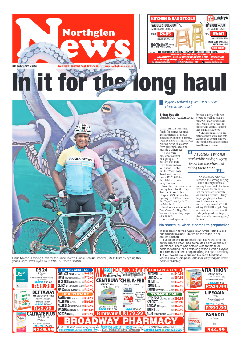 Northglen News 10 February 2023 page 1