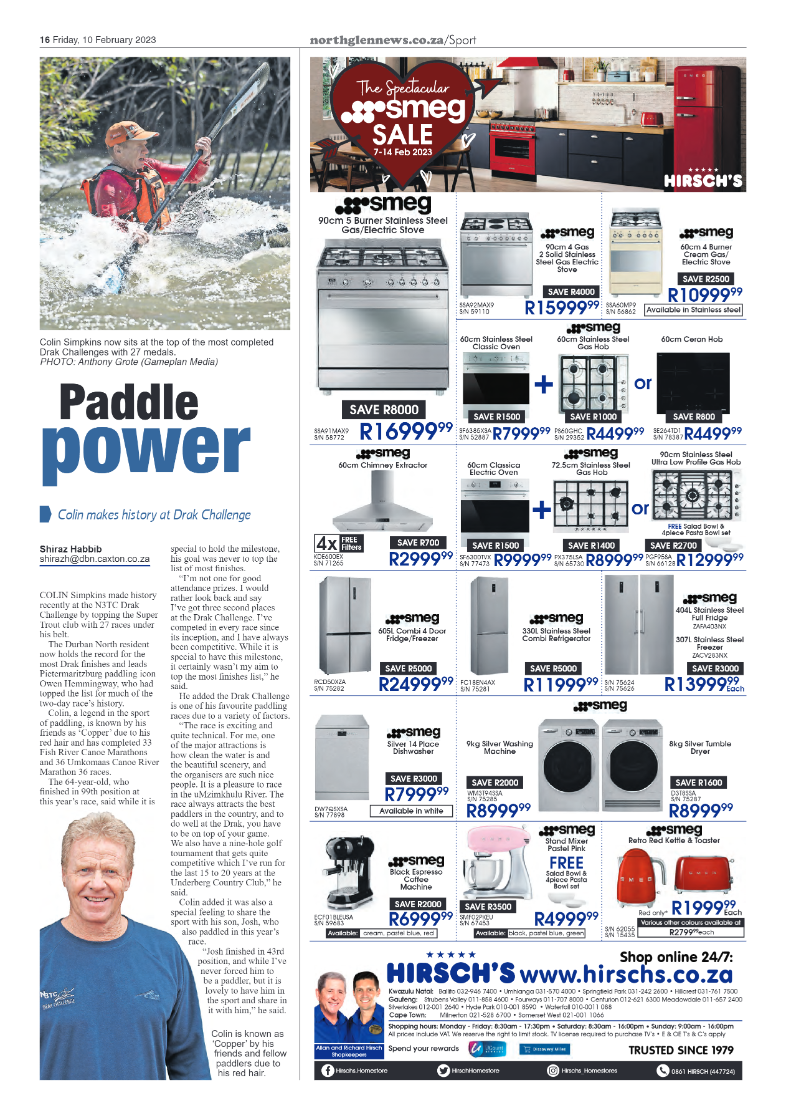 Northglen News 10 February 2023 page 16
