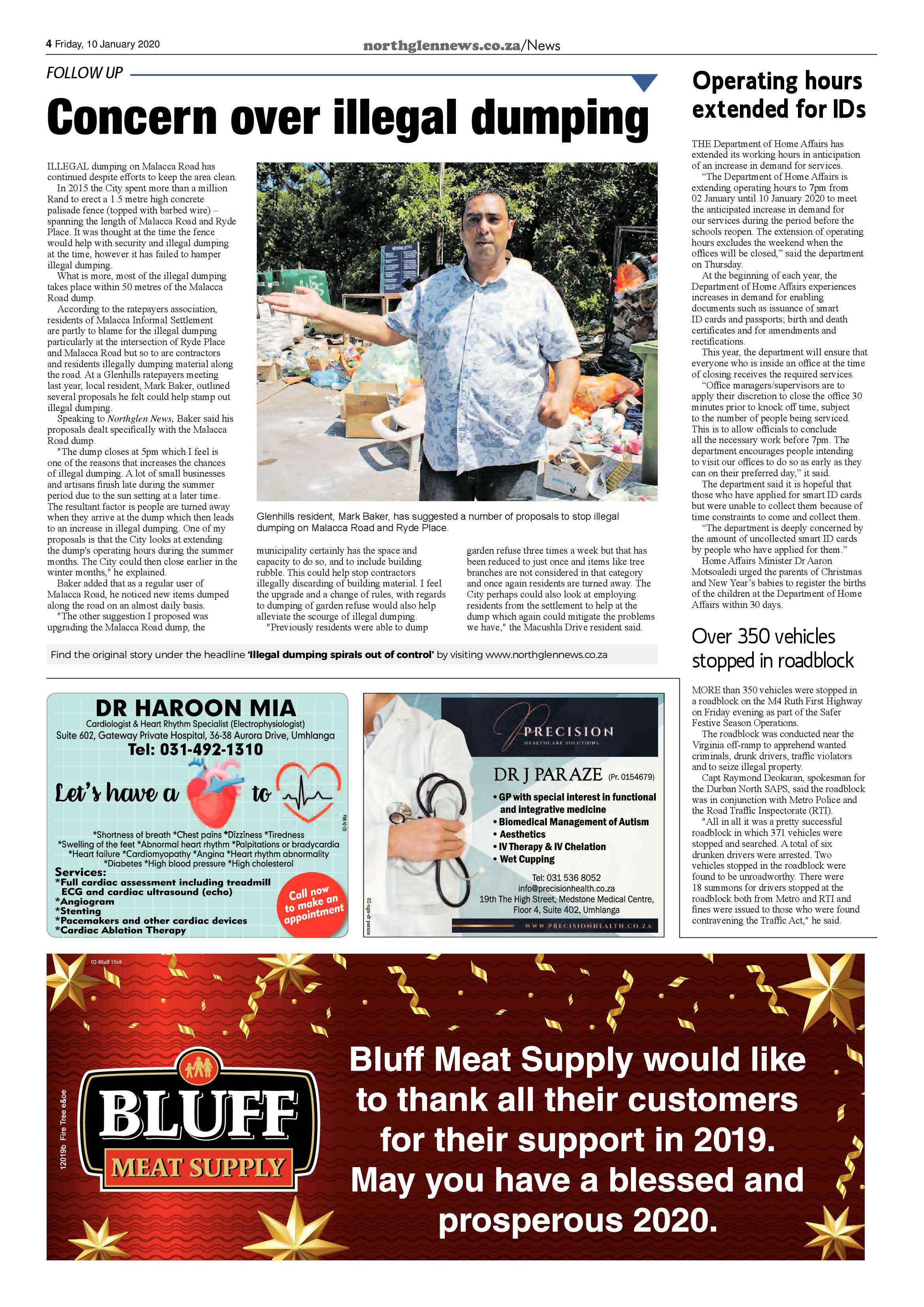 Northglen News 10 January 2020 page 4