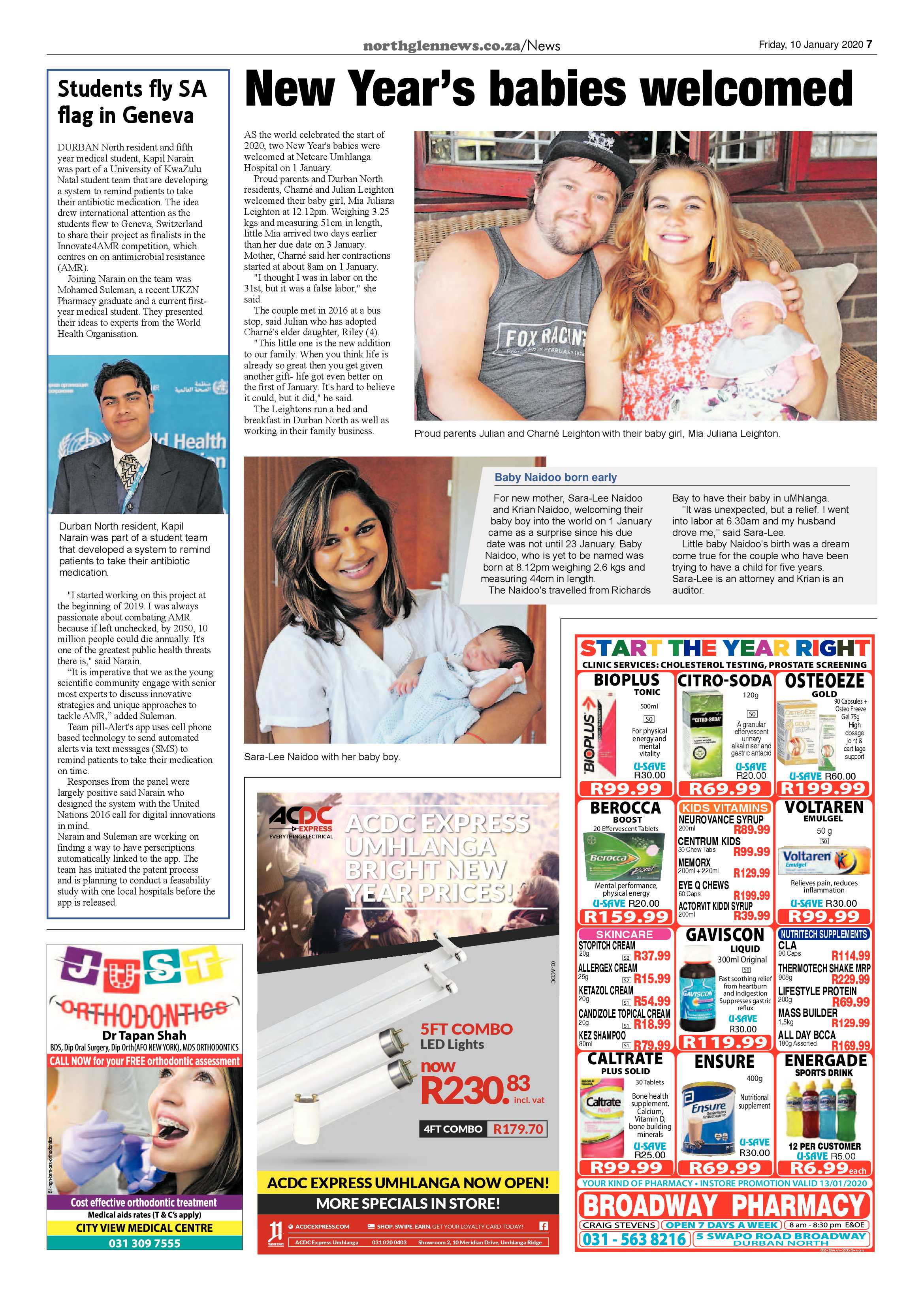 Northglen News 10 January 2020 page 7