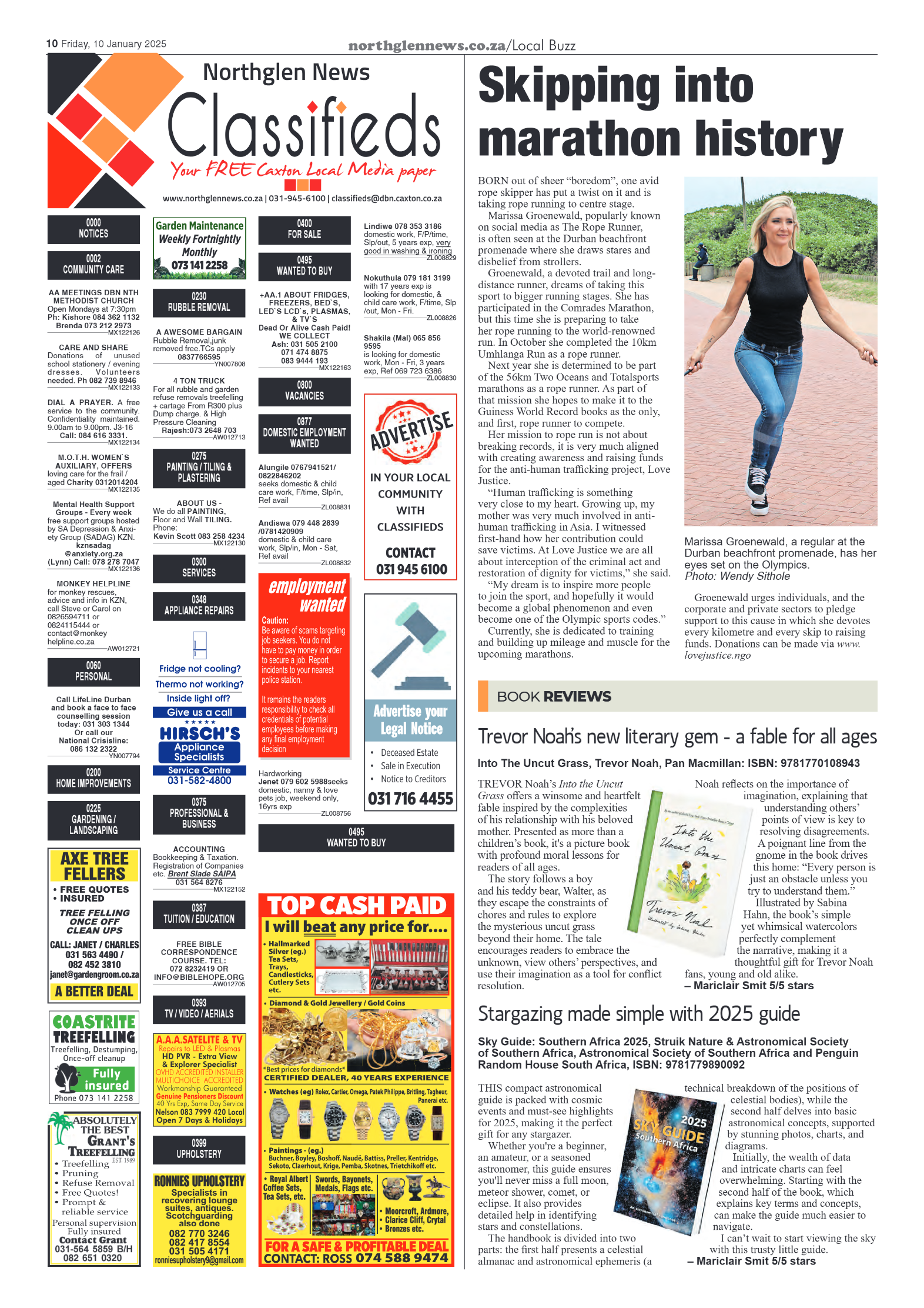 Northglen News 10 January 2025 page 10