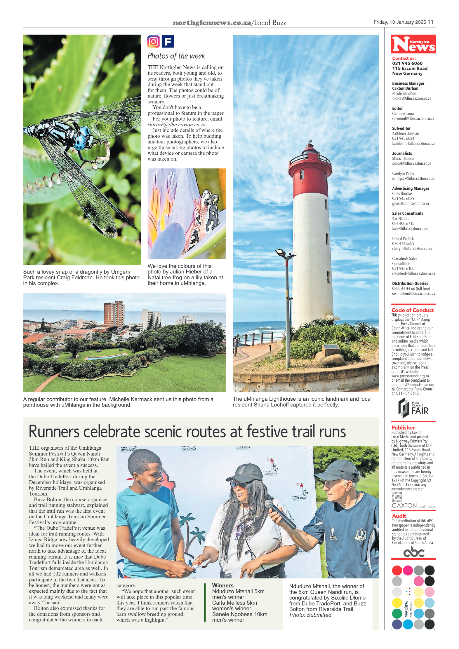Northglen News 10 January 2025 page 11
