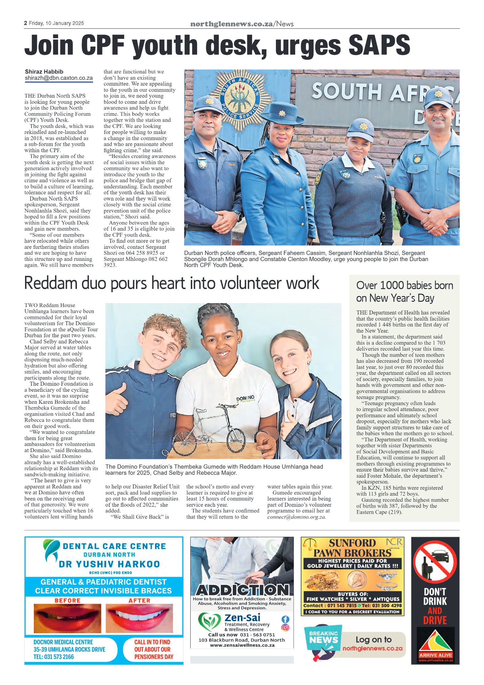 Northglen News 10 January 2025 page 2
