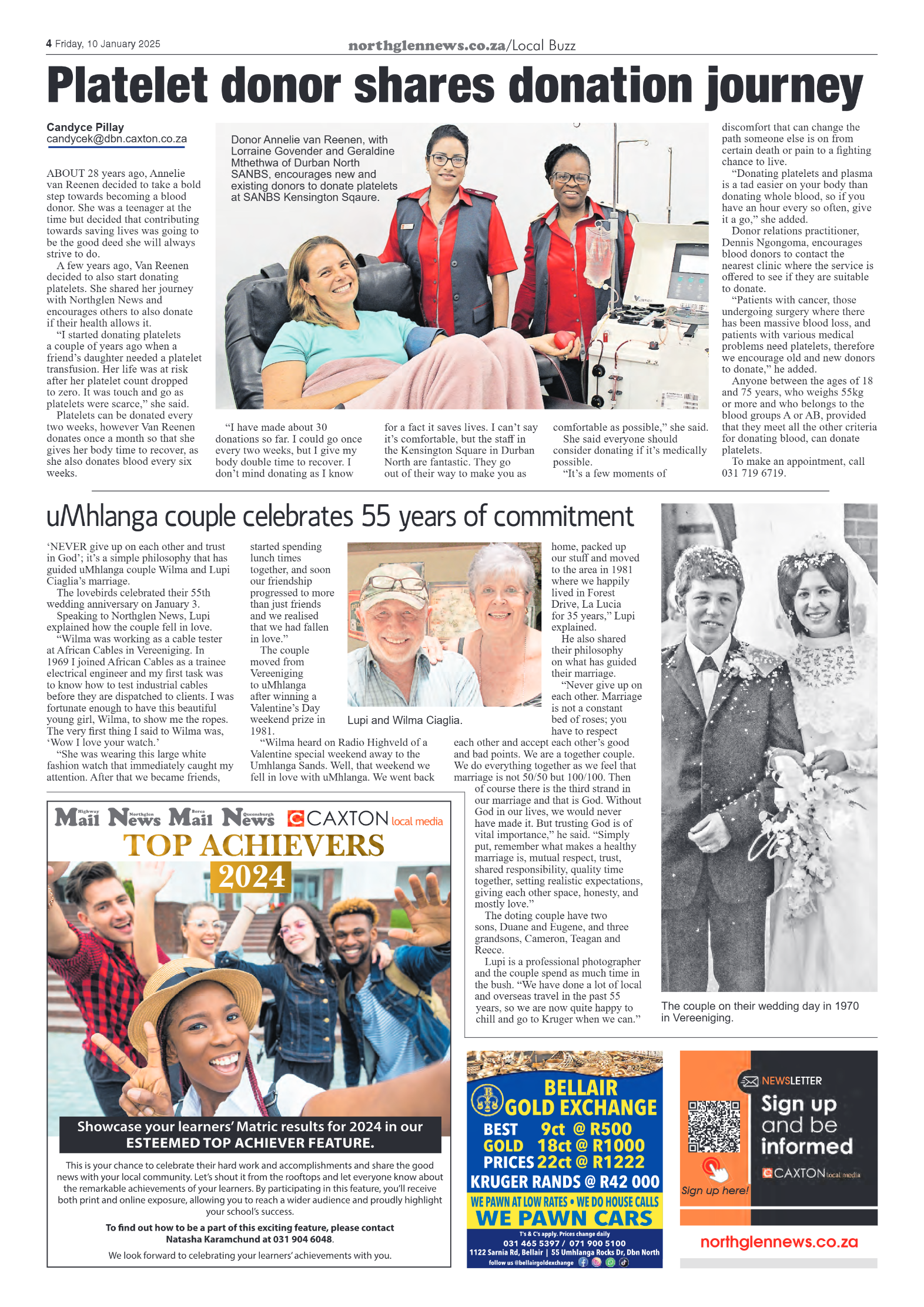 Northglen News 10 January 2025 page 4