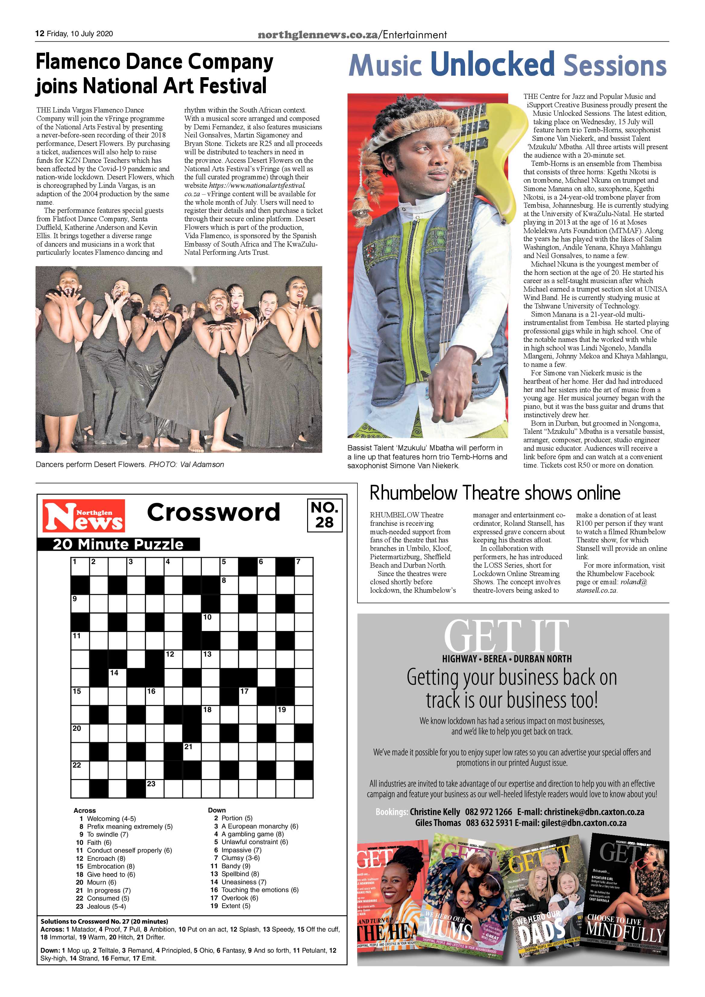 Northglen News 10 July 2020 page 12