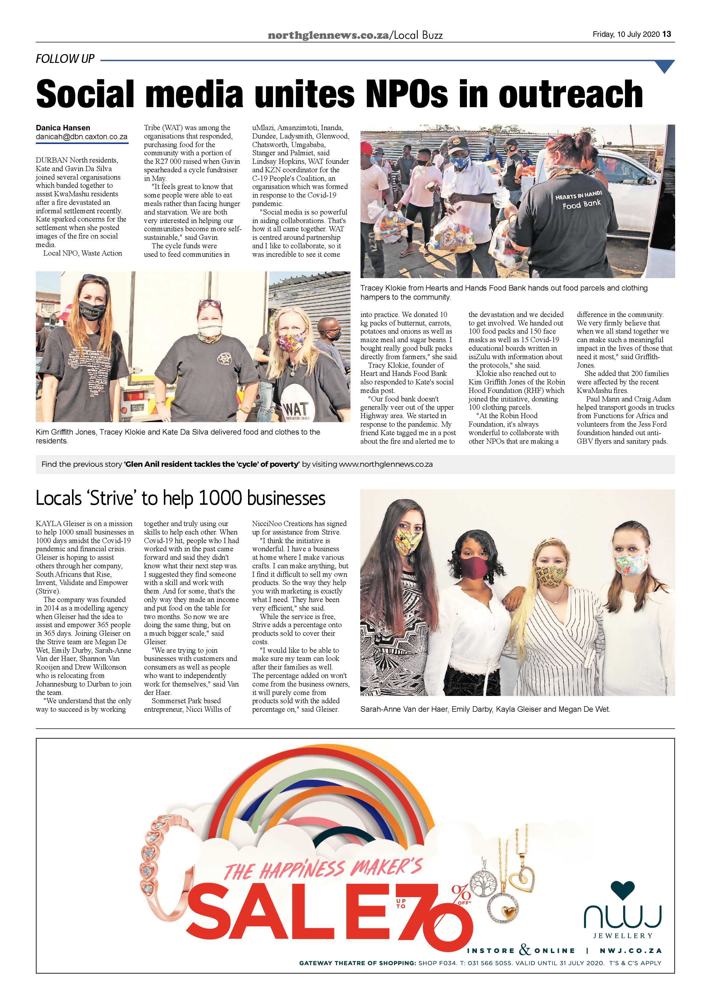 Northglen News 10 July 2020 page 13