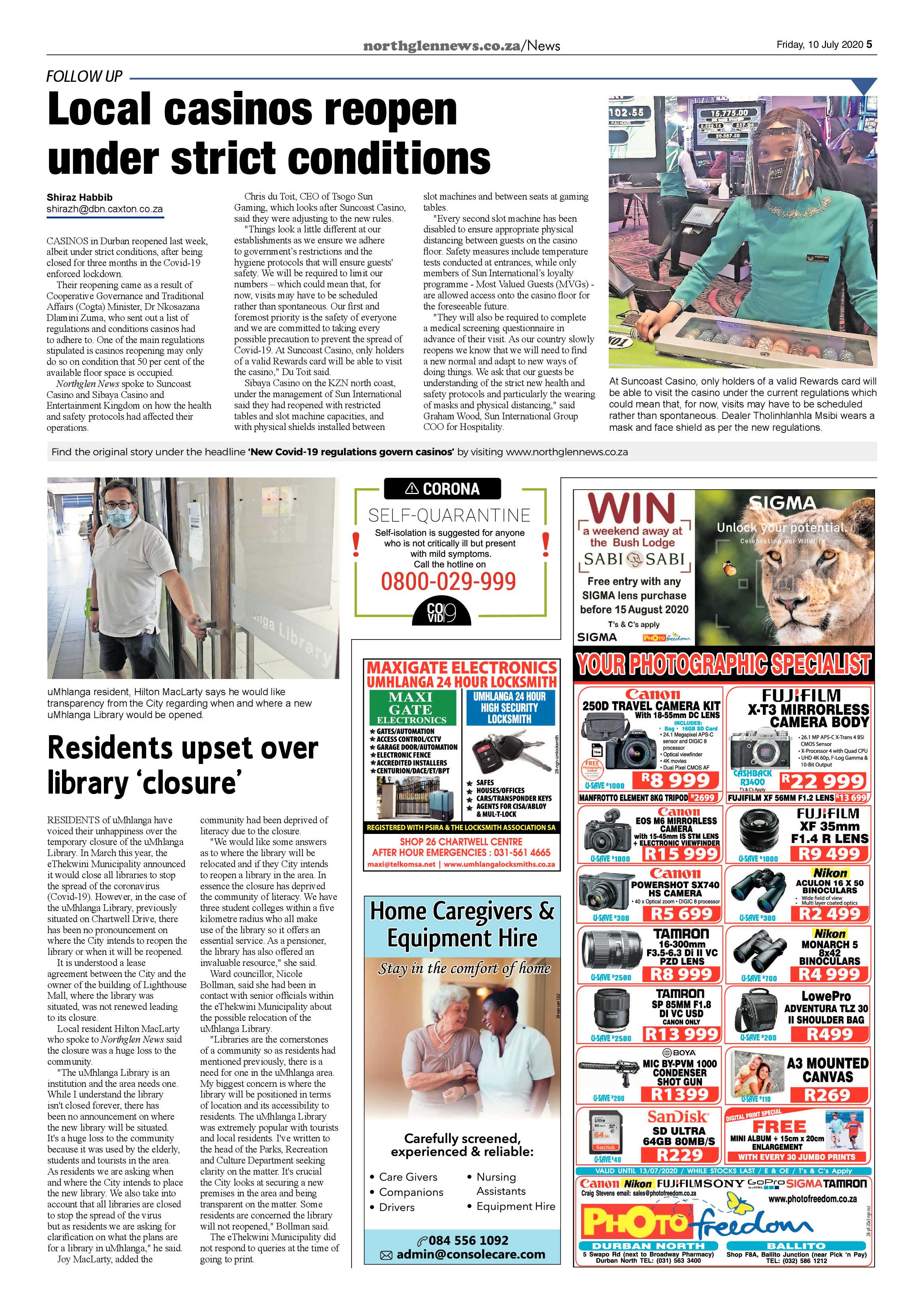 Northglen News 10 July 2020 page 5