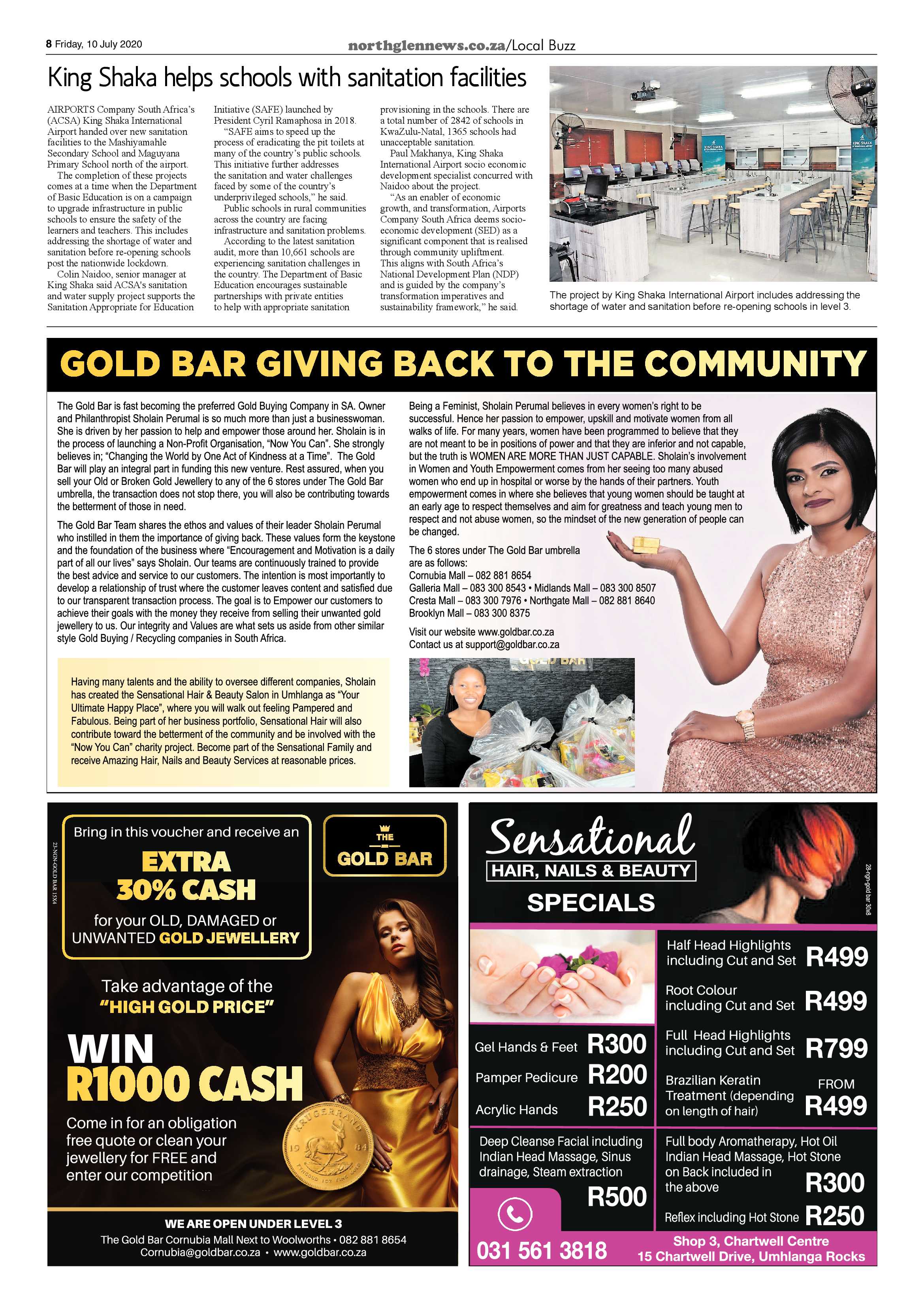 Northglen News 10 July 2020 page 8