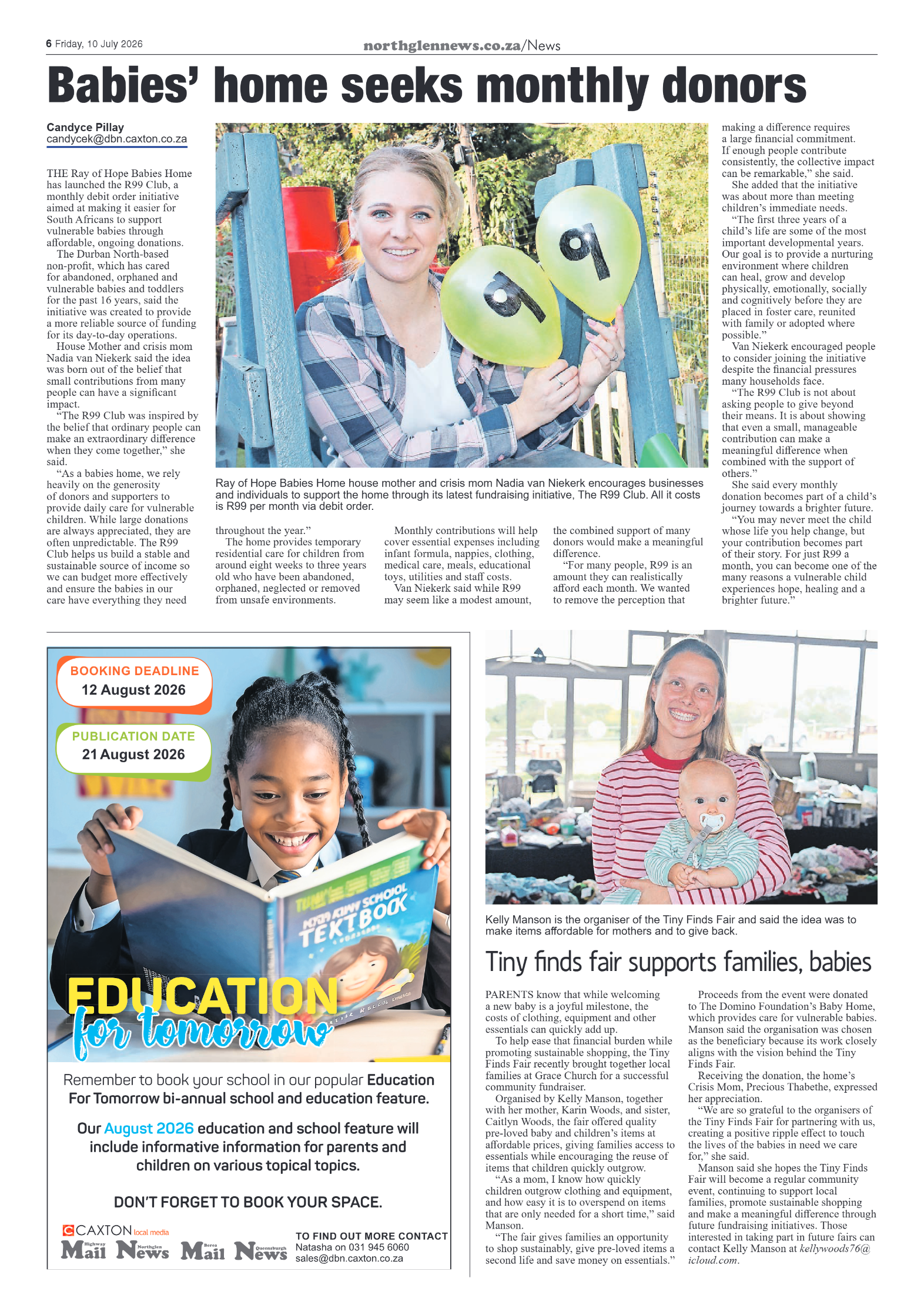 Northglen News 10 July 2026 page 6