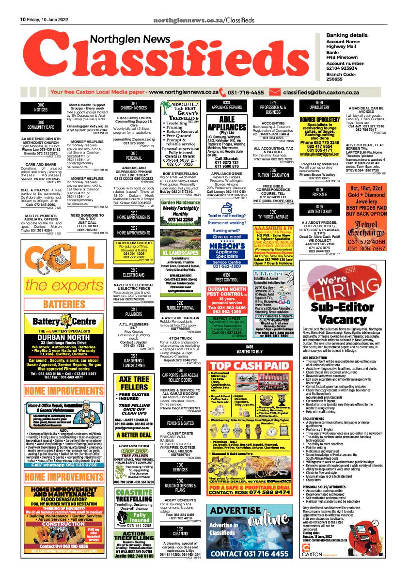 Northglen News 10 June 2022 page 10