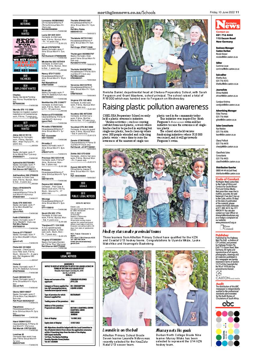 Northglen News 10 June 2022 page 11