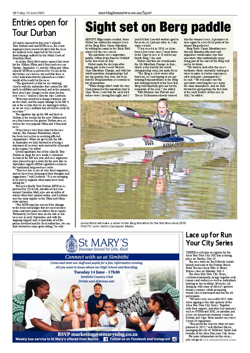 Northglen News 10 June 2022 page 12
