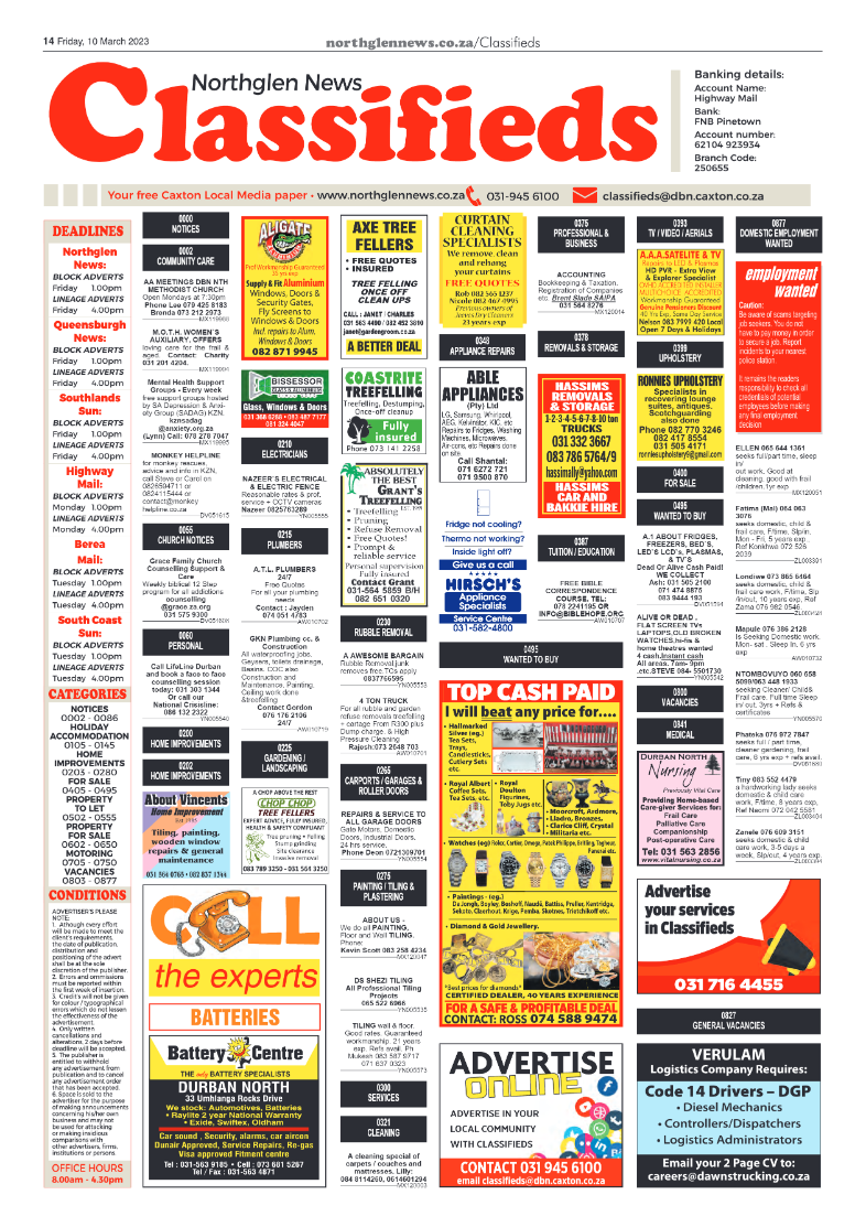 Northglen News 10 March 2023 page 14