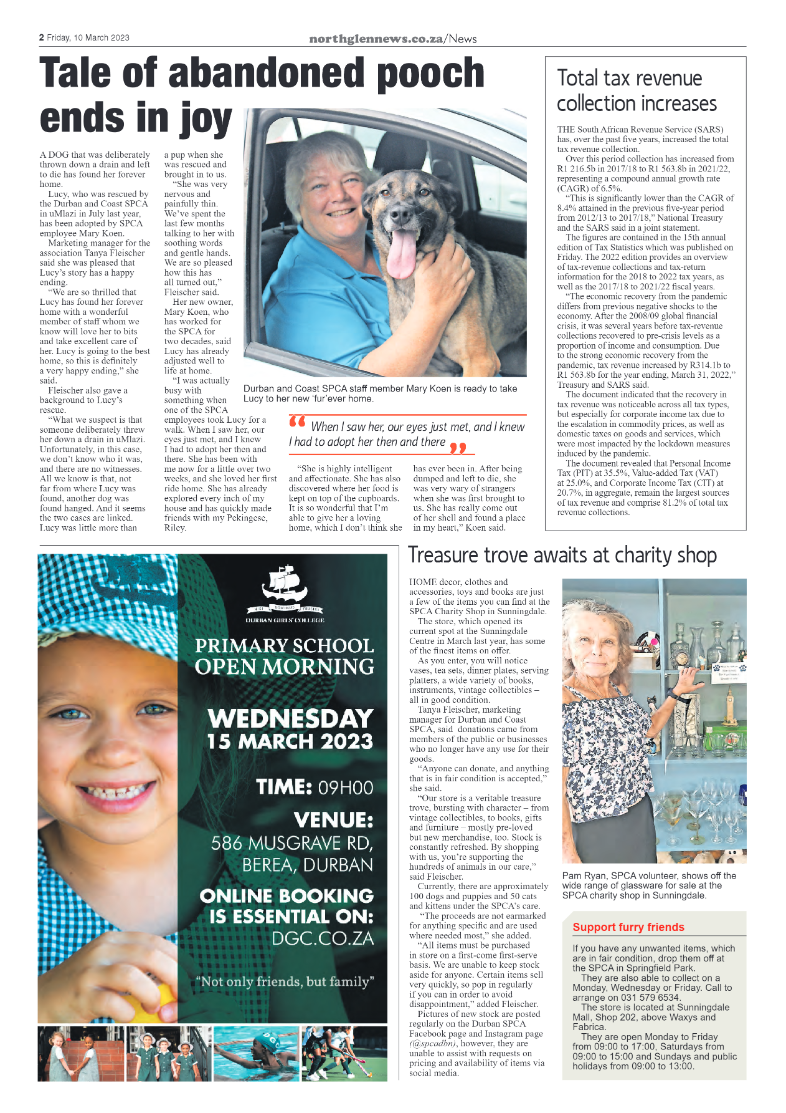 Northglen News 10 March 2023 page 2