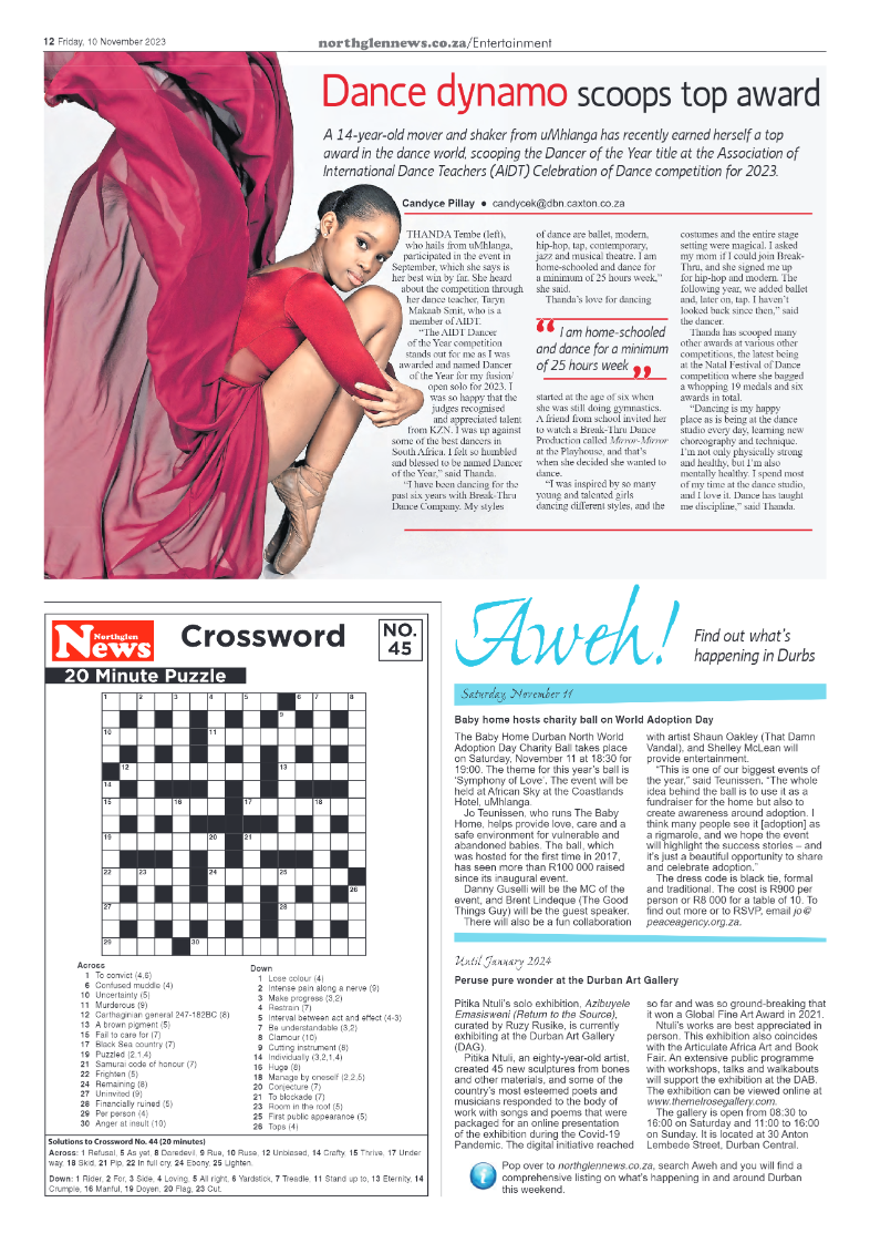 Northglen News 10 November 2023 page 12