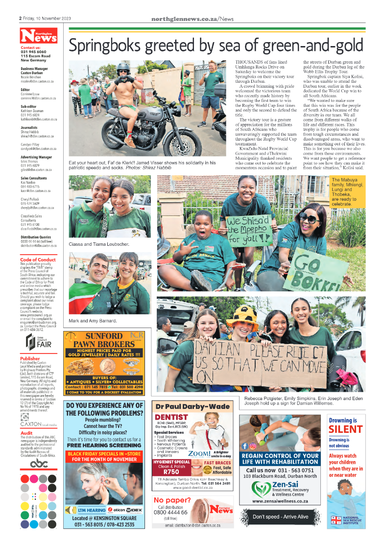 Northglen News 10 November 2023 page 2