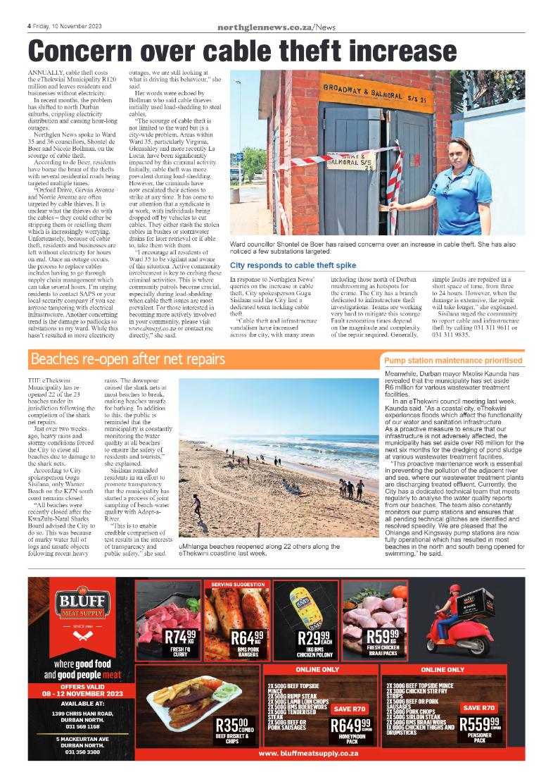 Northglen News 10 November 2023 page 4