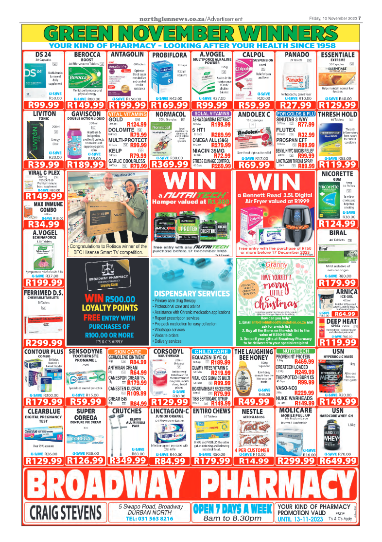 Northglen News 10 November 2023 page 7